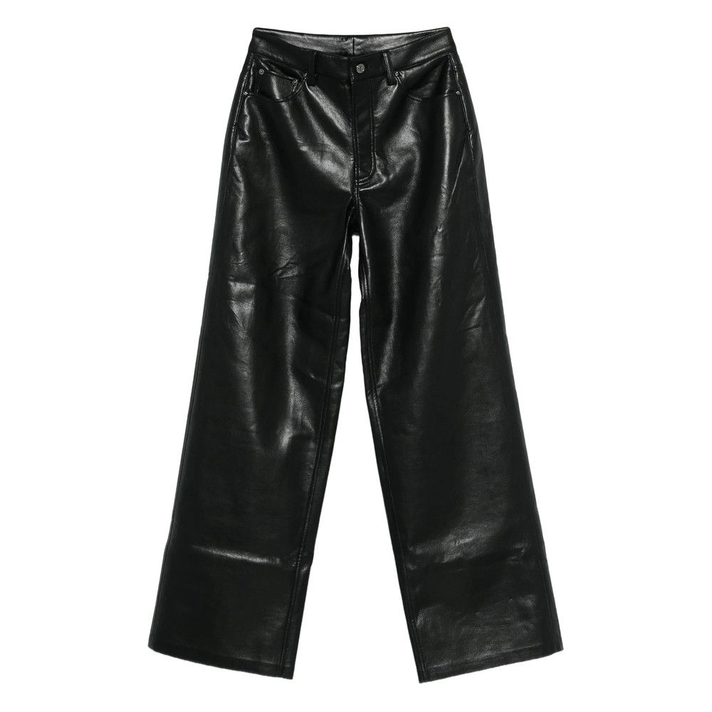 Anine Bing BLACK Trousers - Straight Trousers