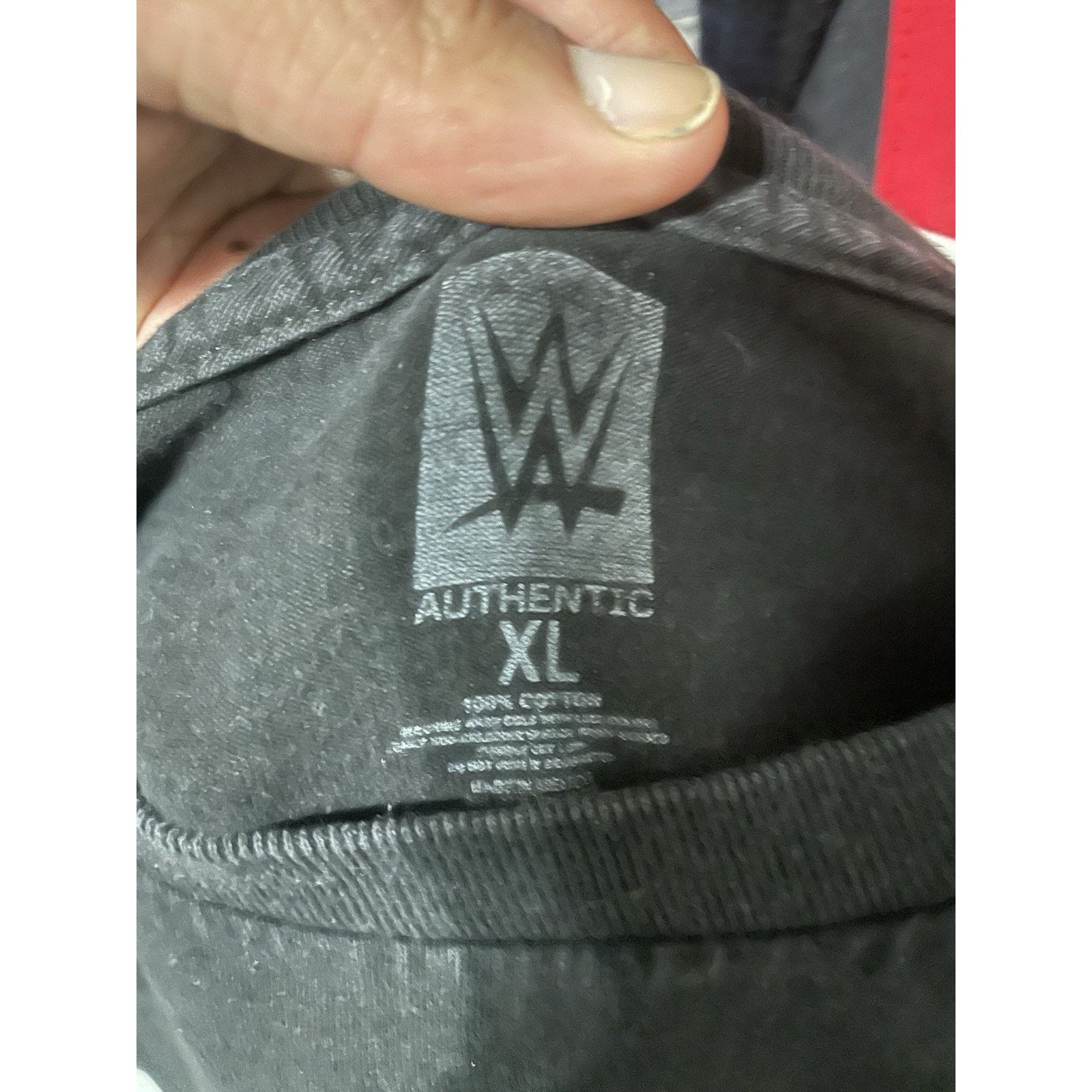 WWE Size XL- Authentic WWE Finn Balor CLUB Worldwide Shirt Black Size US XL / EU 56 / 4 - 3 Thumbnail
