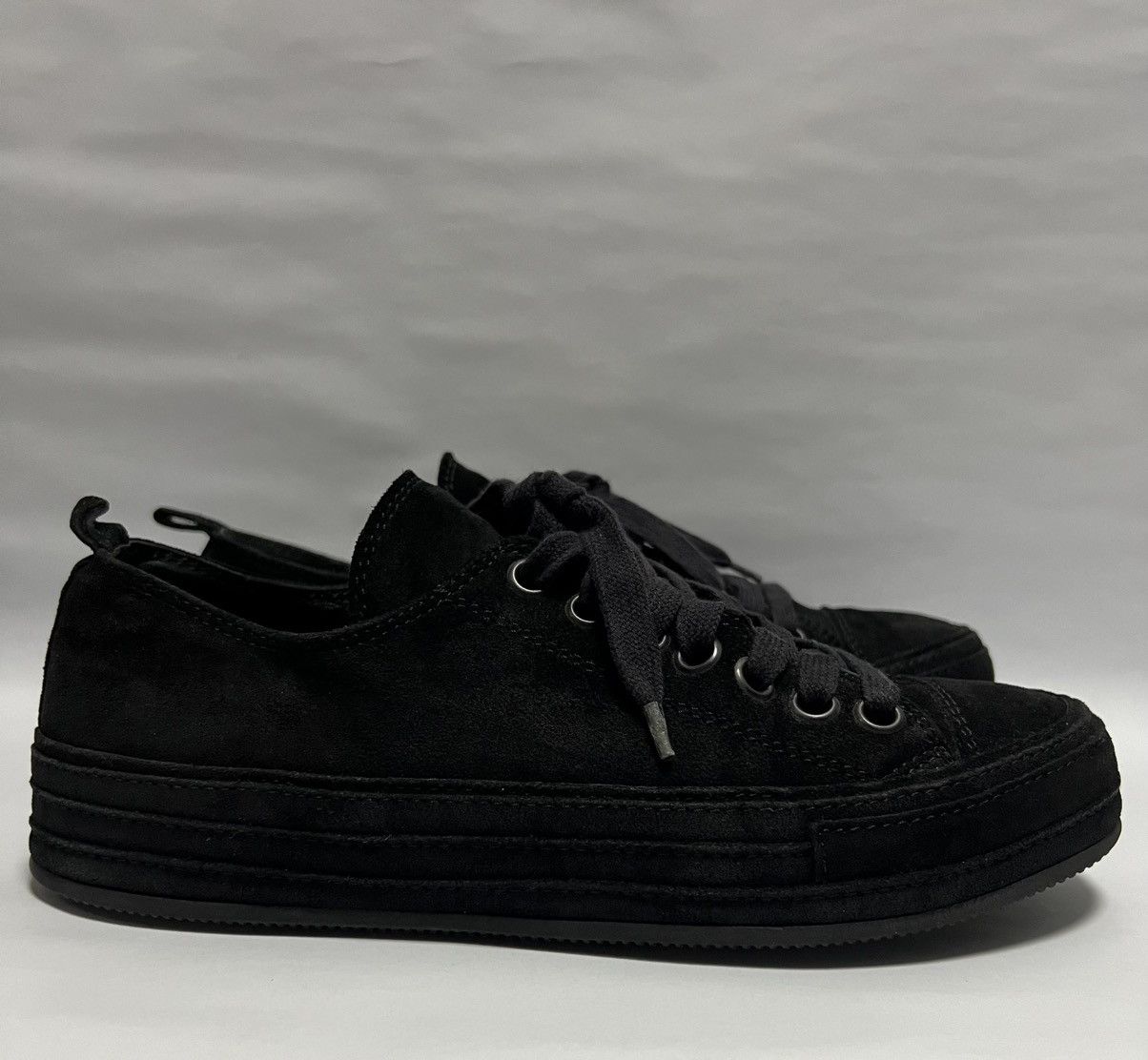 Ann Demeulemeester Ann Demeulemeester - Scamosciato Ingrassato Suede Sneakers Size US 6 / EU 39 - 2 Thumbnail