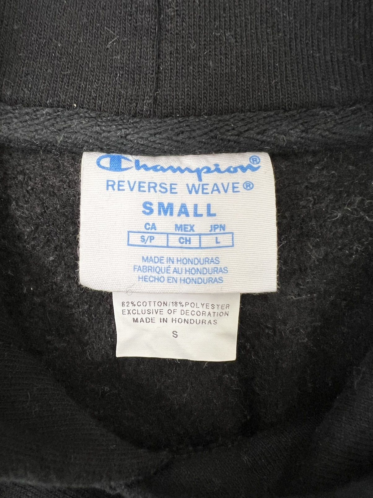Champion Champion Reverse Weave Hoodie in Black Size S Size US S / EU 44-46 / 1 - 3 Thumbnail