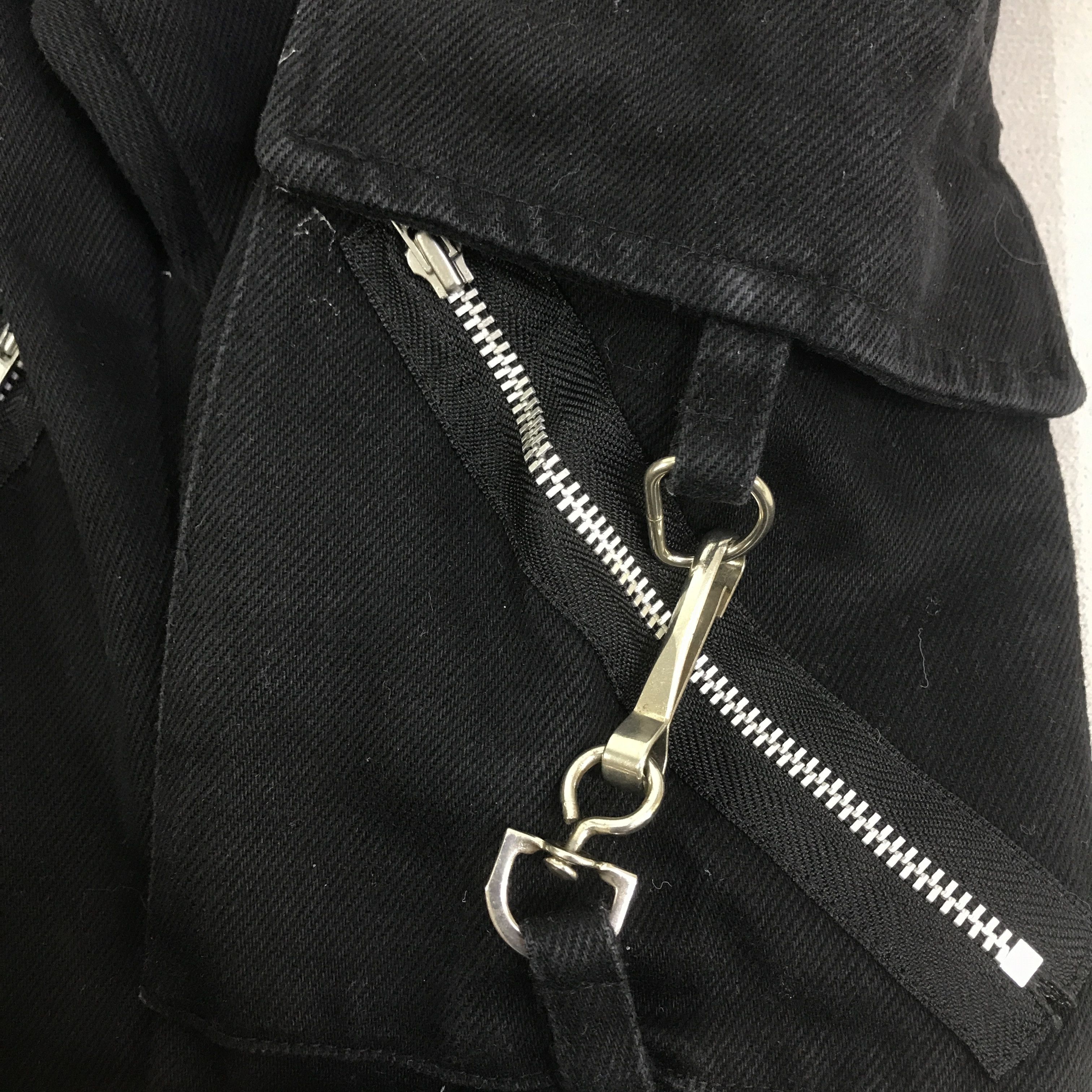 Japanese Brand Punk For Your Unholy Life 666 bondage Jeans Pants K130B15 Size US 32 / EU 48 - 12 Thumbnail