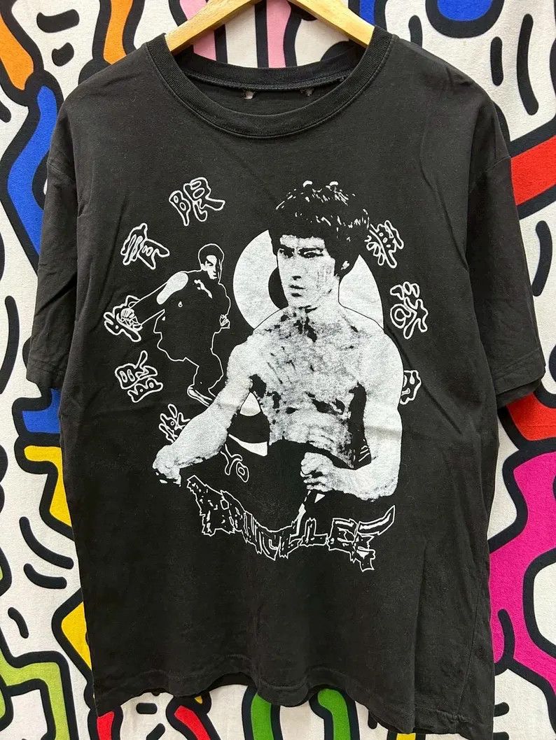 Vintage Vintage 2000s Bruce Lee tshirt size L Size US L / EU 52-54 / 3 - 2 Thumbnail