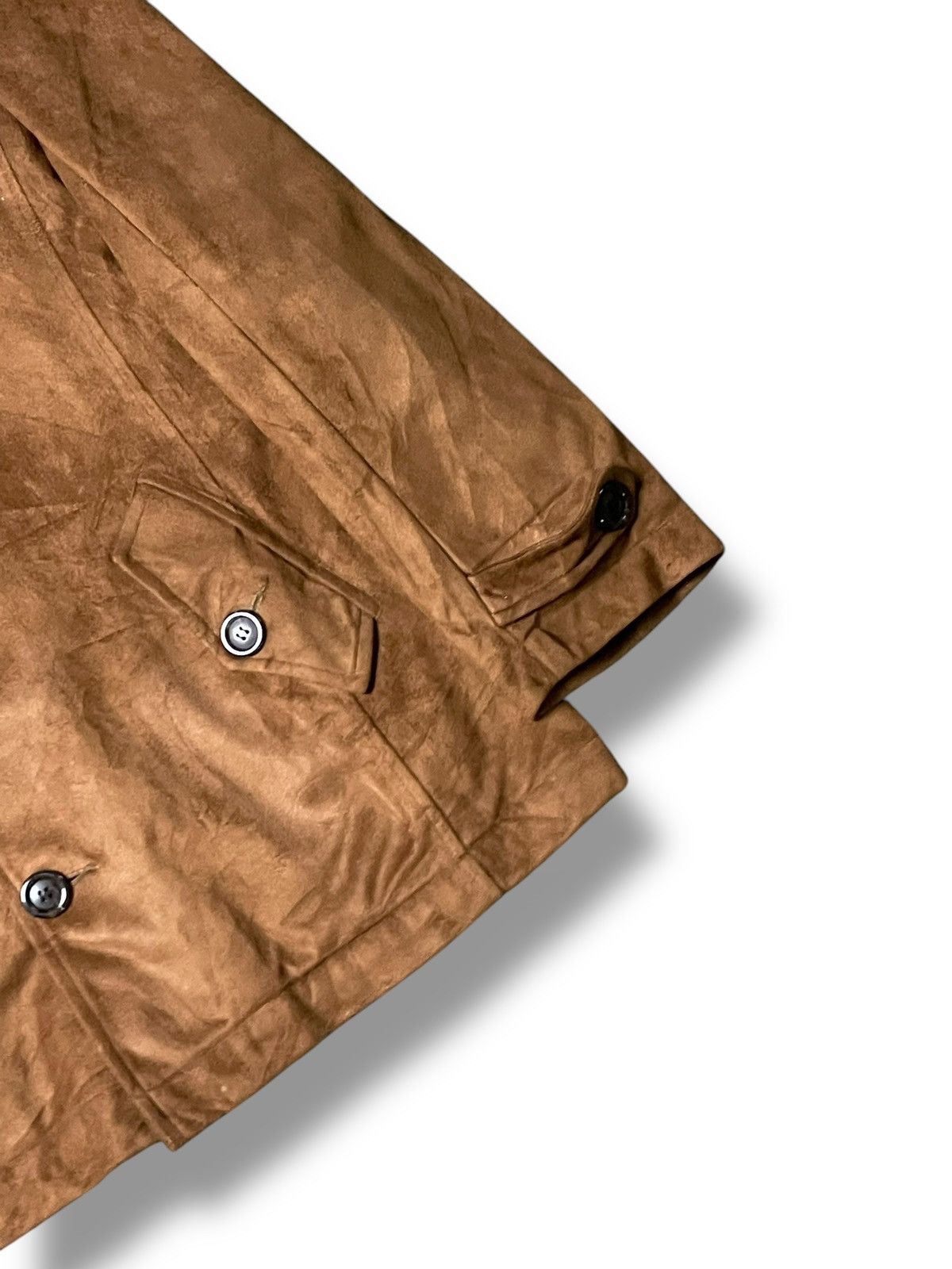 Japanese Brand Porter Cycle Brand Leather Suede Jacket (60) Size US XL / EU 56 / 4 - 5 Thumbnail