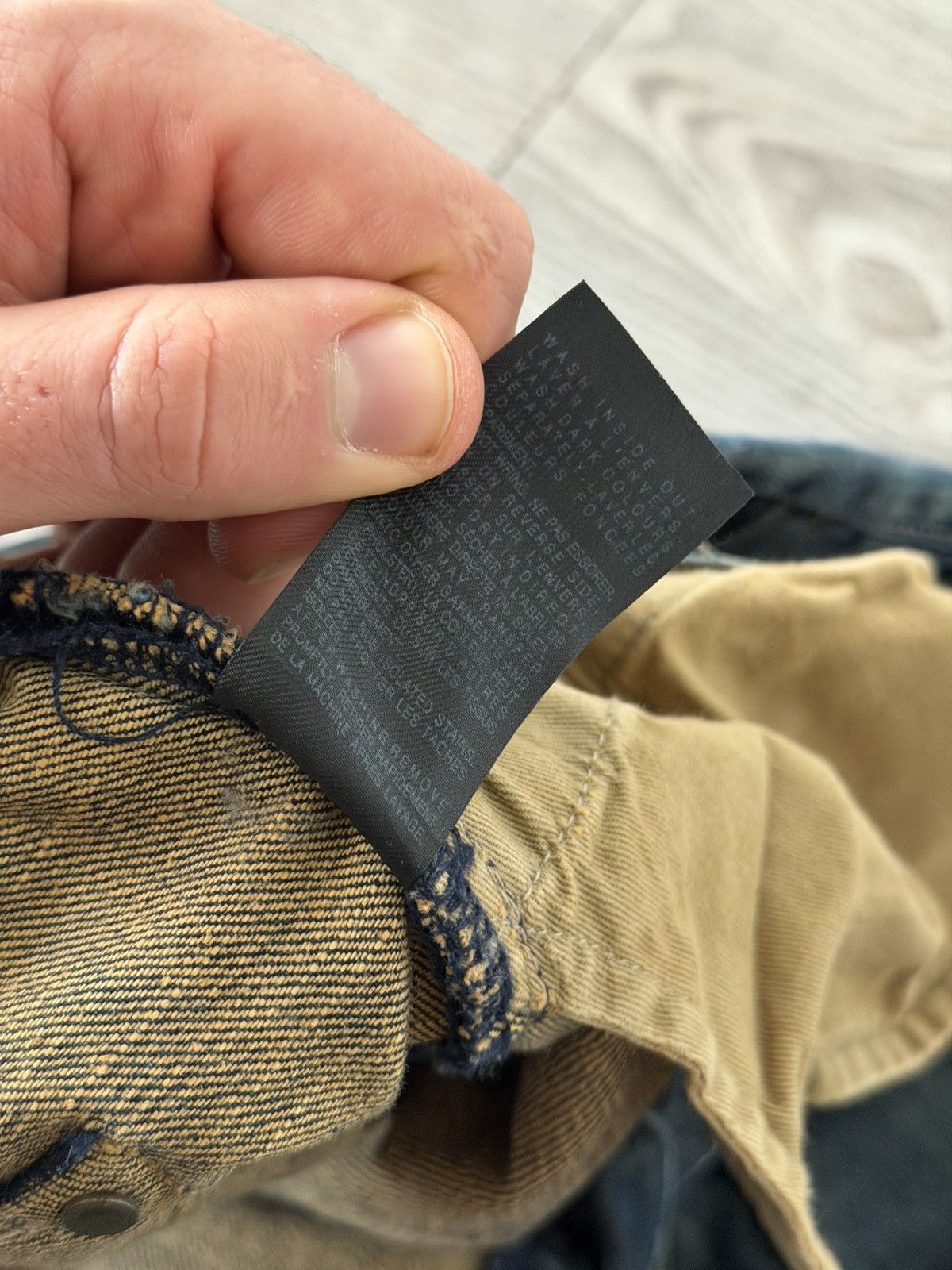 Allsaints Allsaints Spitalfields Japan Denim Opium Swag Y2K Shorts Size US 31 - 19 Thumbnail