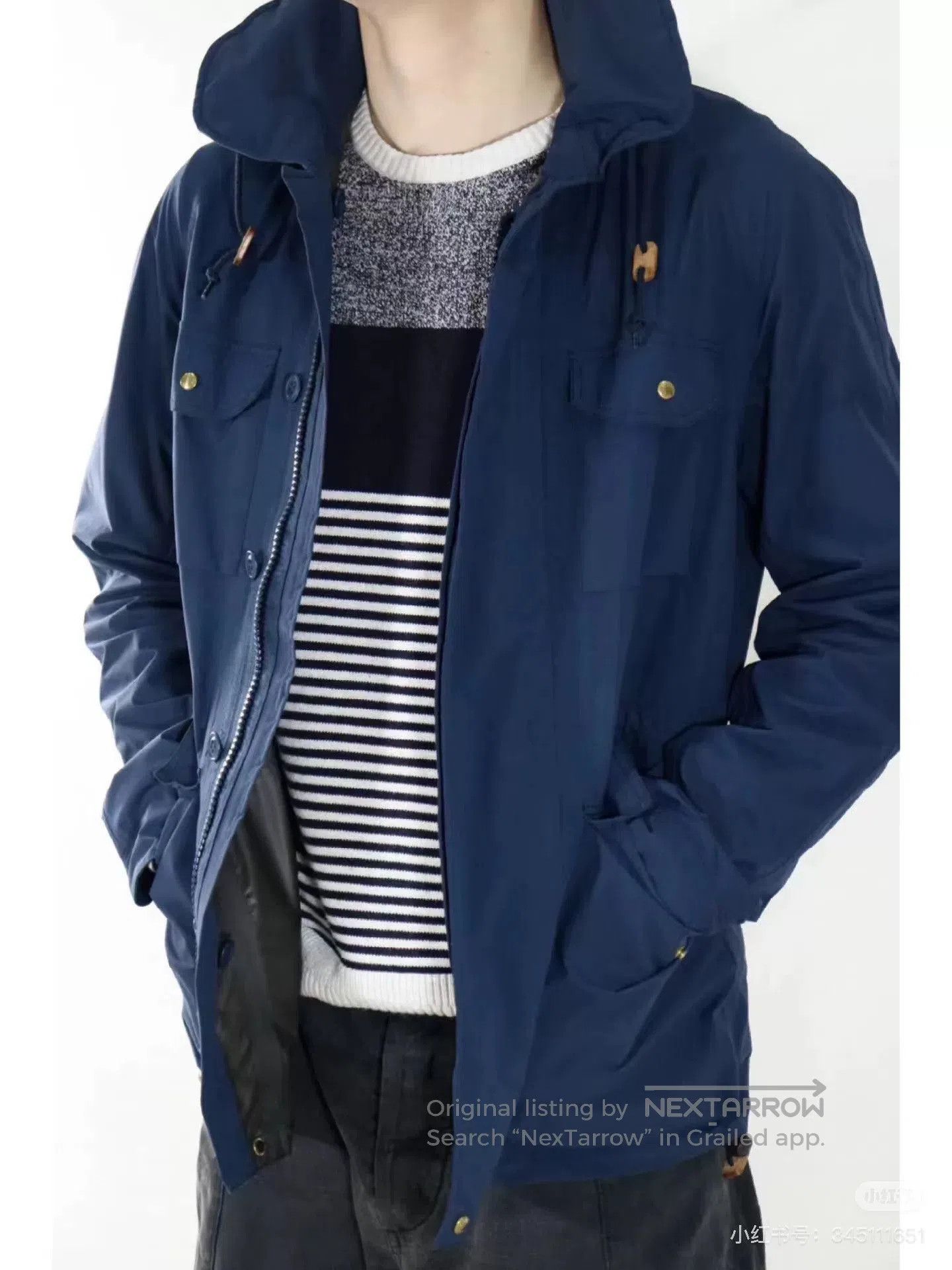 Visvim Visvim P.F.D Jacket in Navy Color. Size US M / EU 48-50 / 2 - 9 Thumbnail