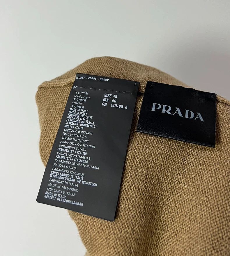 Prada Prada Cashmere knitted sweater -DMC Size US M / EU 48-50 / 2 - 6 Thumbnail