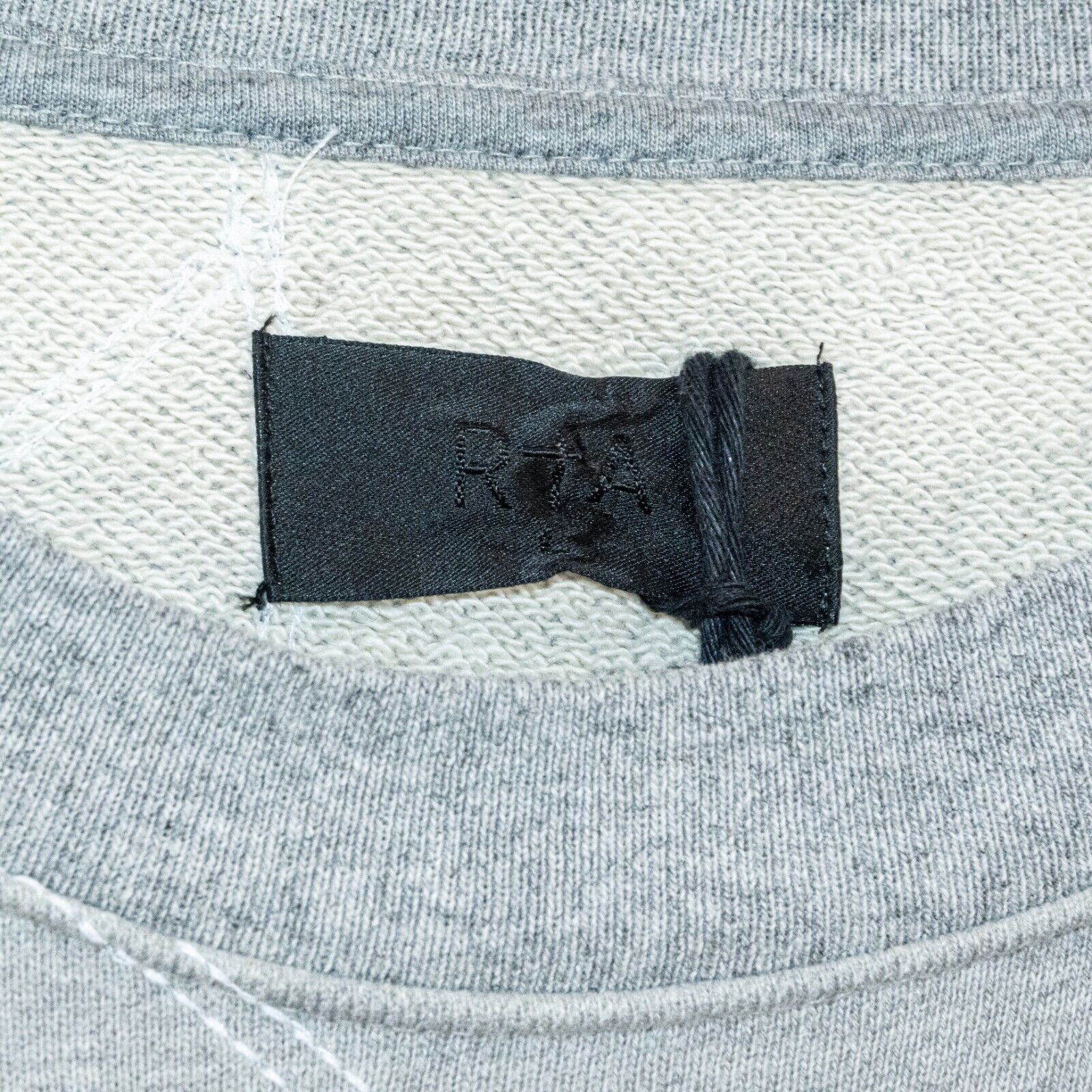 Rta RtA Brand French Terry Crew Sweatshirt Layered sleeves Size US L / EU 52-54 / 3 - 2 Thumbnail