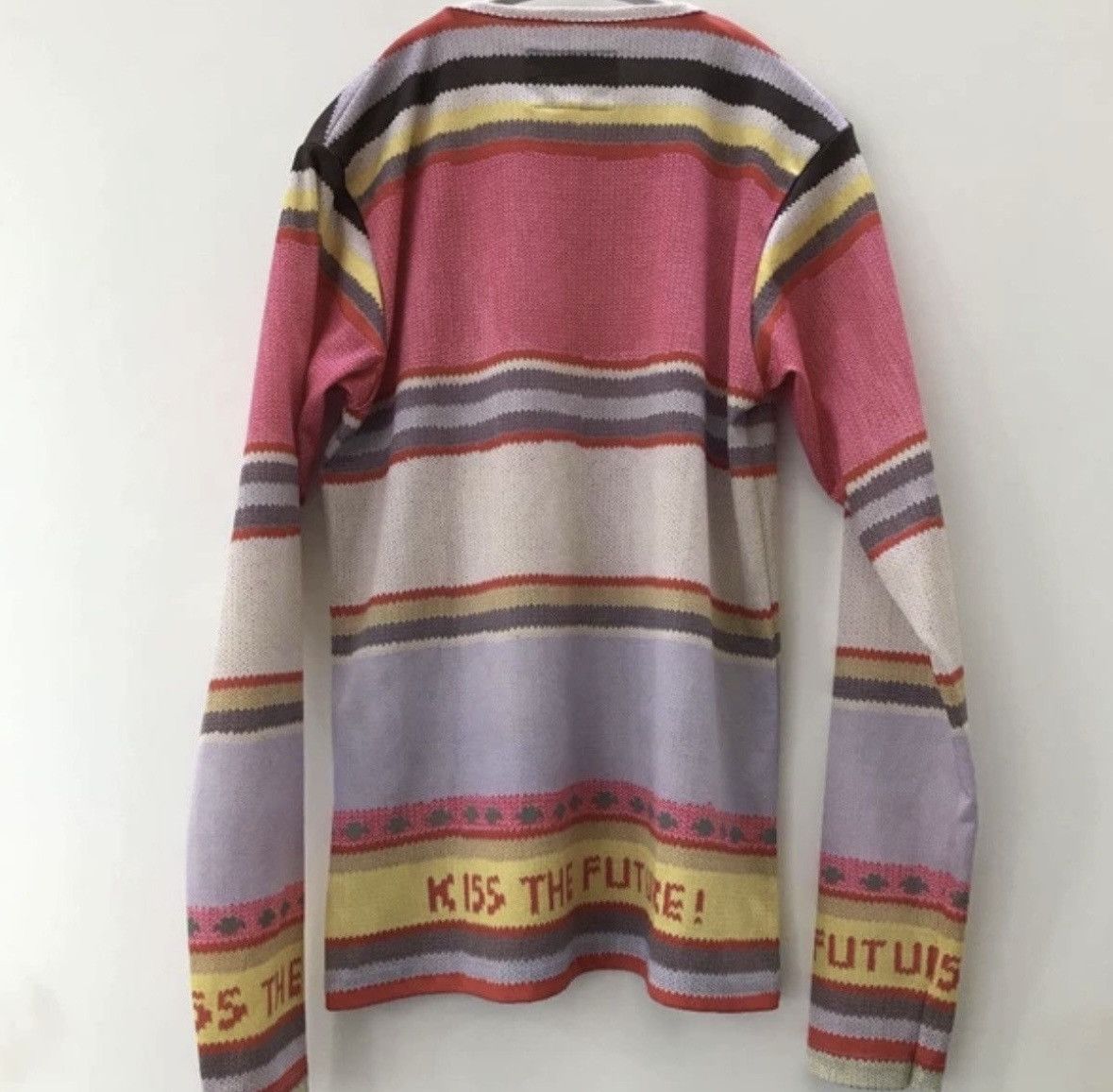 W&LT × Walter Van Beirendonck W&LT kiss the future pink long sleeves Size S / US 4 / IT 40 - 2 Thumbnail