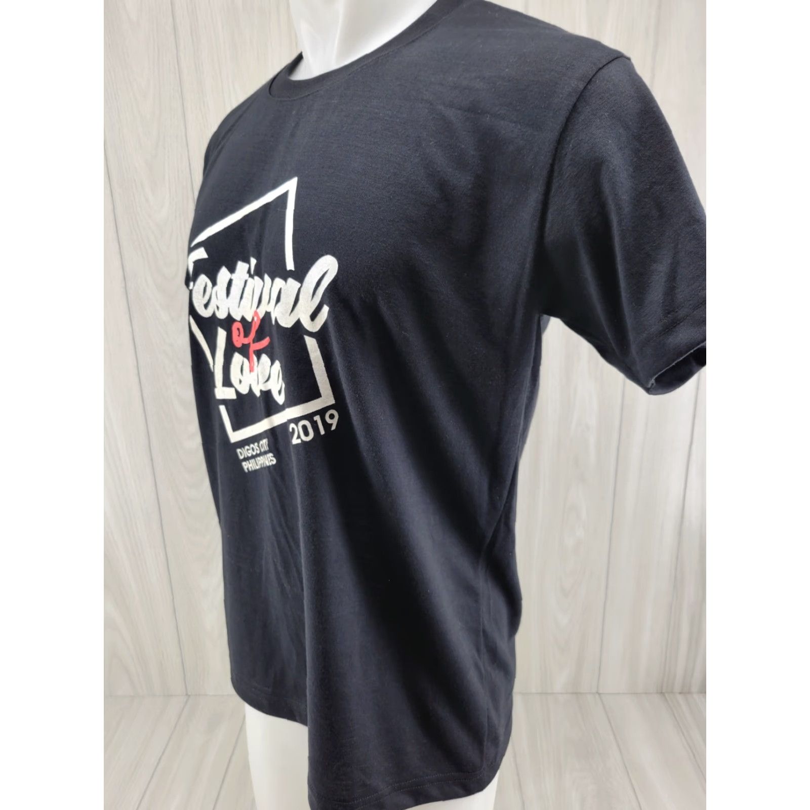 Vintage Festival Of Love Doroy Shirt Black Large Men T-Shirt Festival Of Love Digos City Philippines Shirt Black Size Large Size US L / EU 52-54 / 3 - 3 Thumbnail