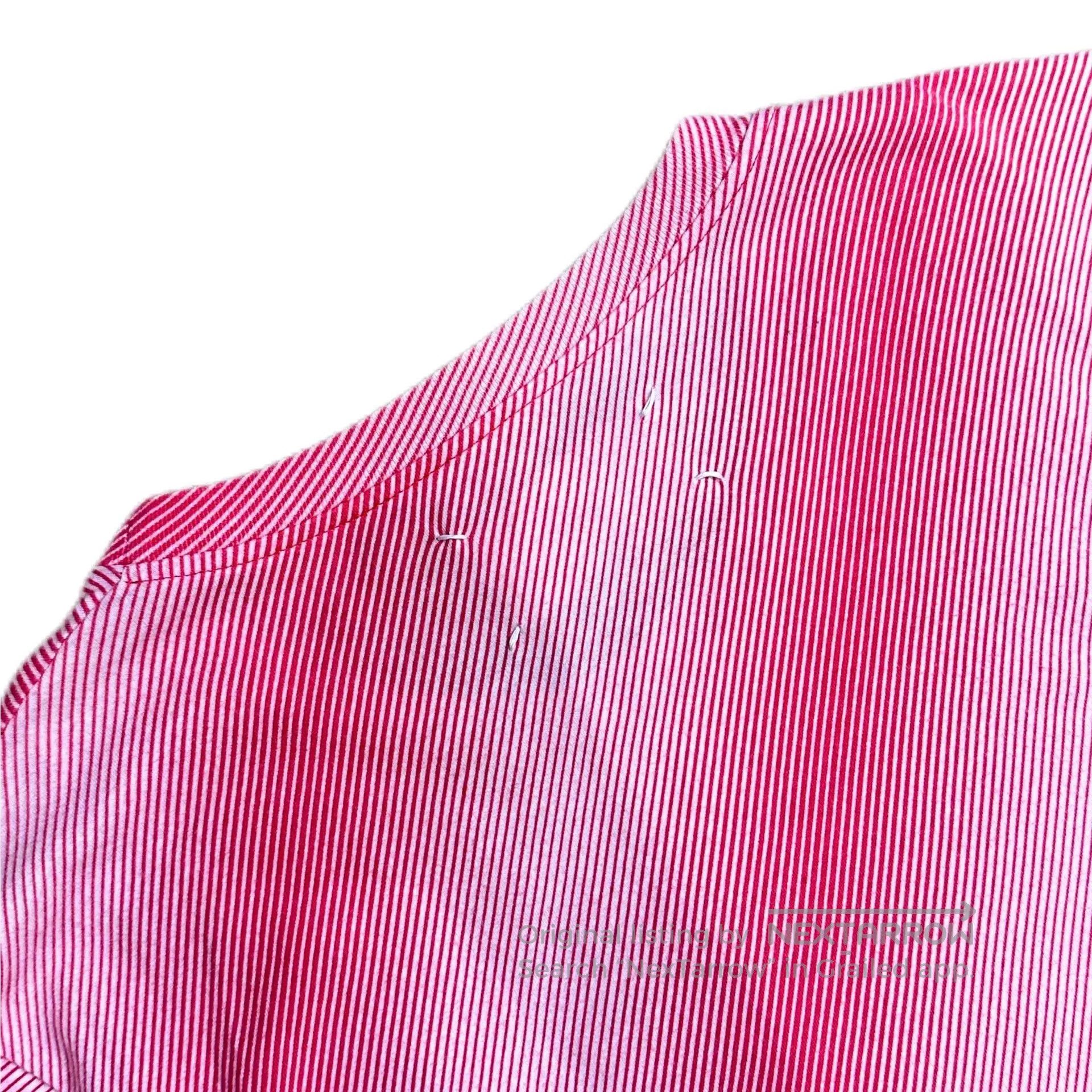 Maison Margiela Maison Margiela 2008 SS Pink Striped Tee. Size US S / EU 44-46 / 1 - 4 Thumbnail