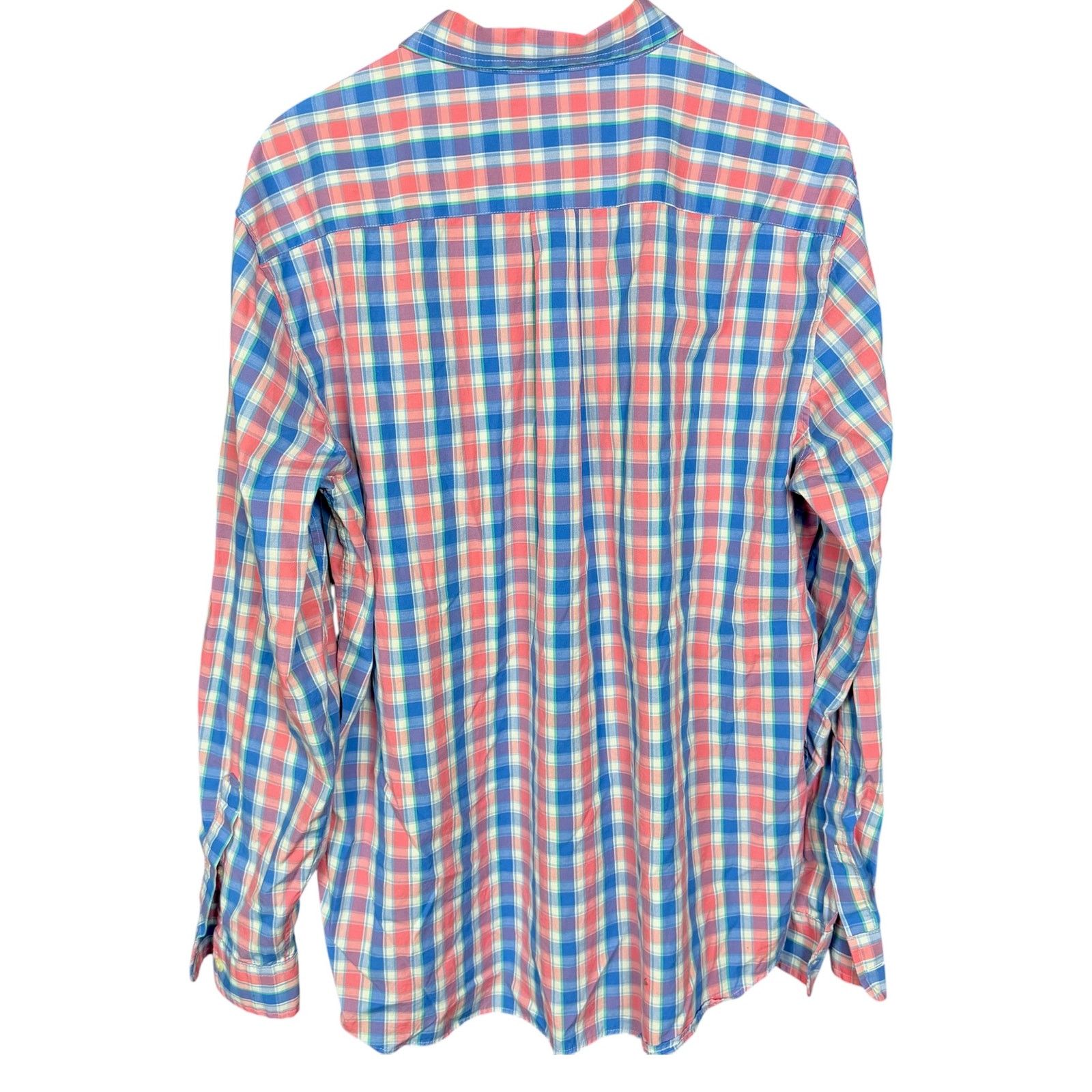 Vineyard Vines Vineyard Vines Gingham Men's Large Button Down Preppy Shirt Size US L / EU 52-54 / 3 - 2 Thumbnail