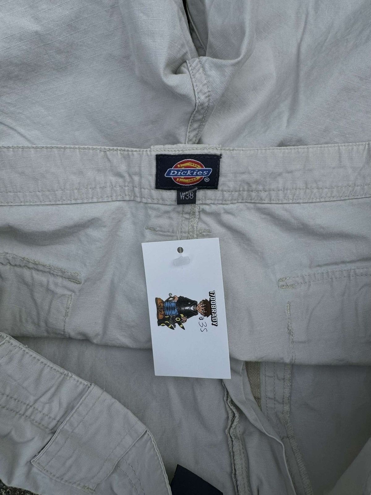 Dickies × Vintage Crazy Vintage Y2K Streetwear White Dickies Cargo short Size US 38 / EU 54 - 9 Thumbnail