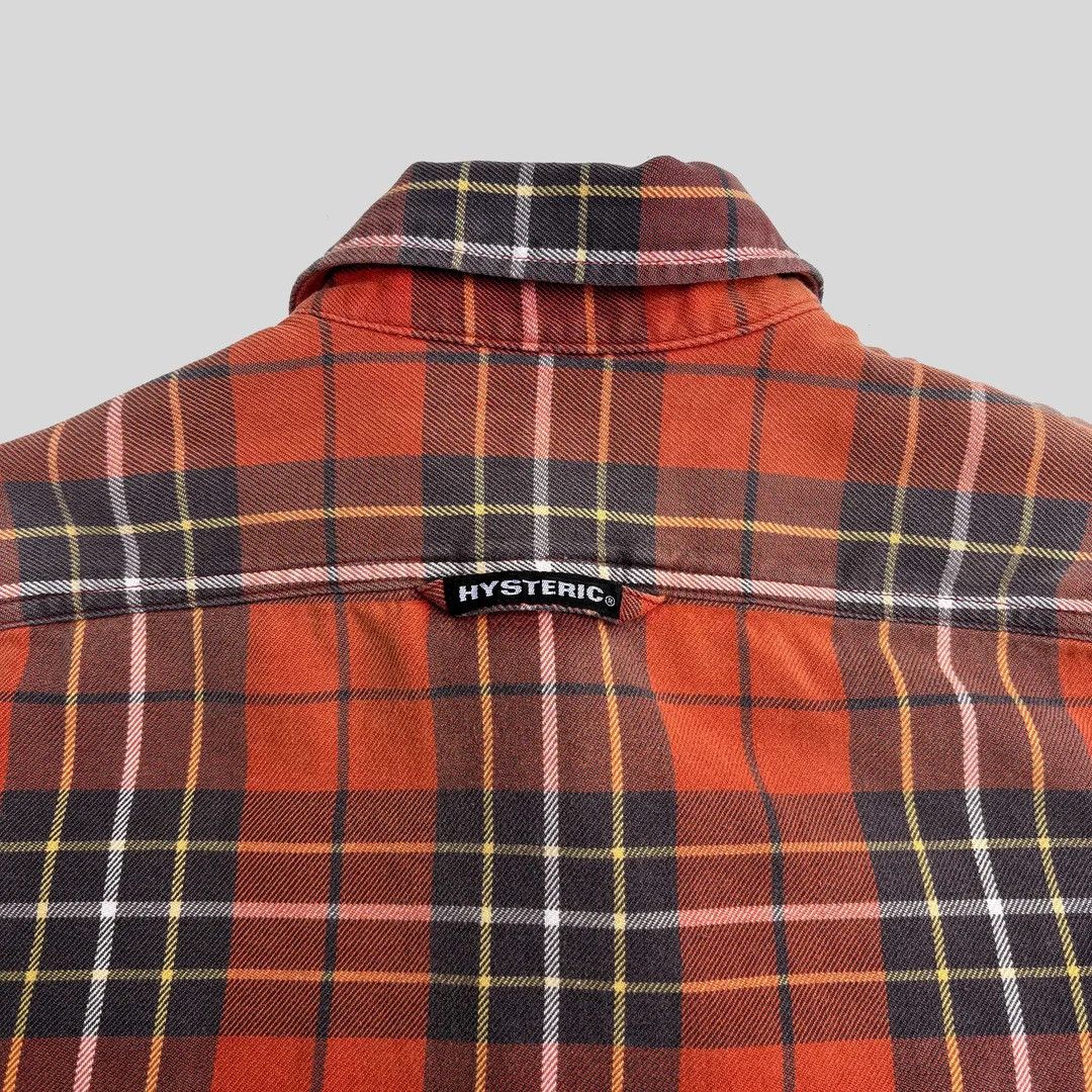 Hysteric Glamour Hysteric Glamour 1990 90s Vintage Tartan Fitted Japan Shirt Size M / US 6-8 / IT 42-44 - 5 Thumbnail