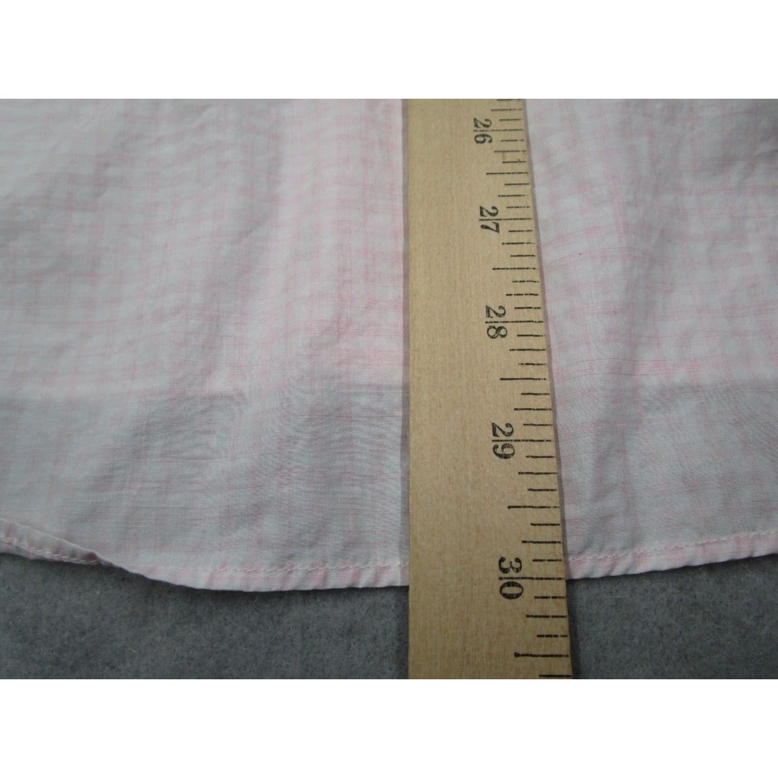 Billy Reid Billy Reid Shirt Mens 15.5 Pink Check Button-Up Long Sleeve Workwear Made in Italy Size US M / EU 48-50 / 2 - 7 Thumbnail