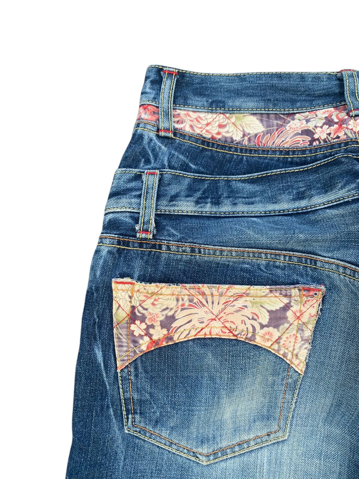 Eternal DOUBLE WAIST ETERNAL JAPANESE TRADITIONAL DESIGN DENIM Size US 29 - 11 Thumbnail