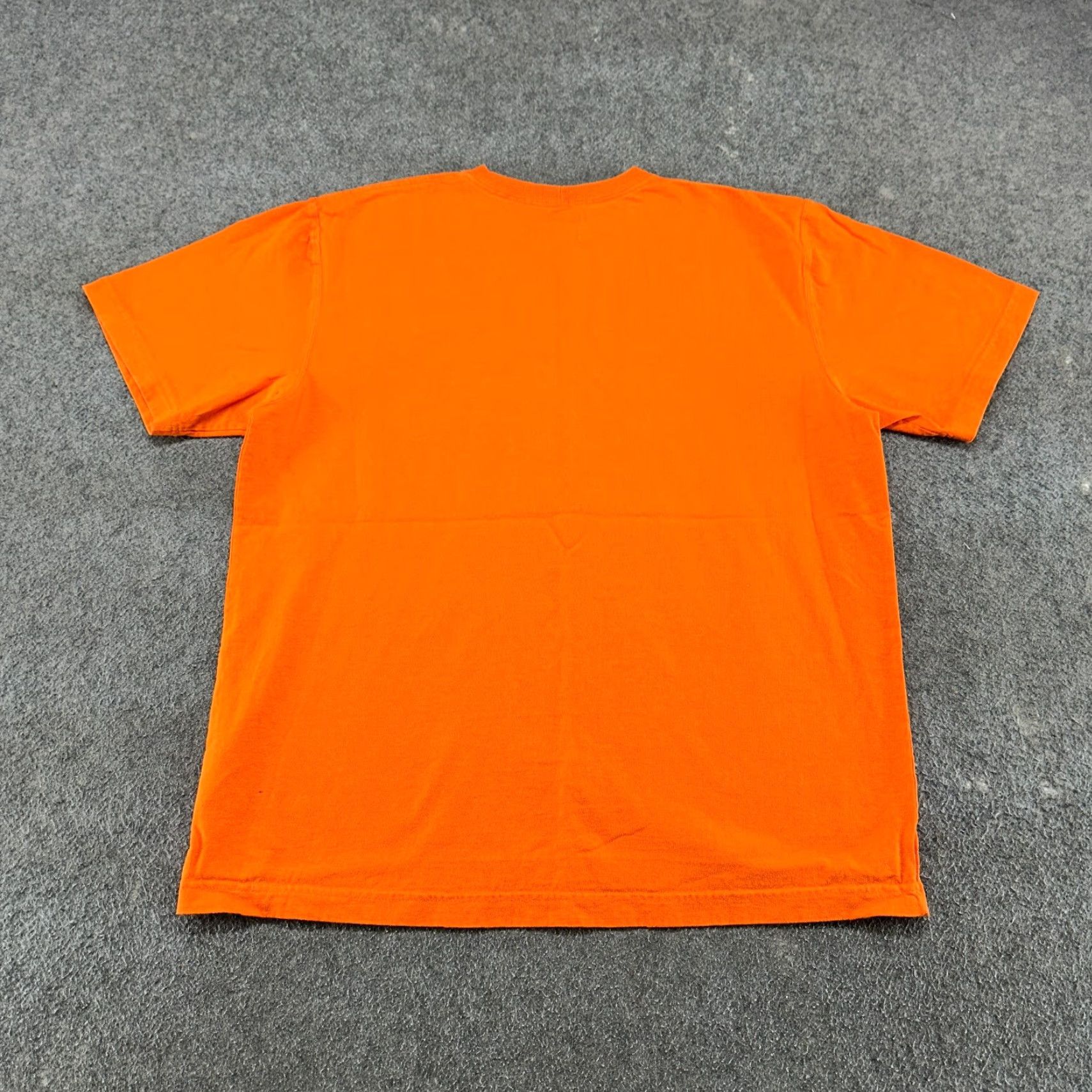 Carhartt Carhartt Shirt Mens M Orange Short Sleeve Regular Fit Cotton Logo Workwear K87 Size US M / EU 48-50 / 2 - 5 Thumbnail