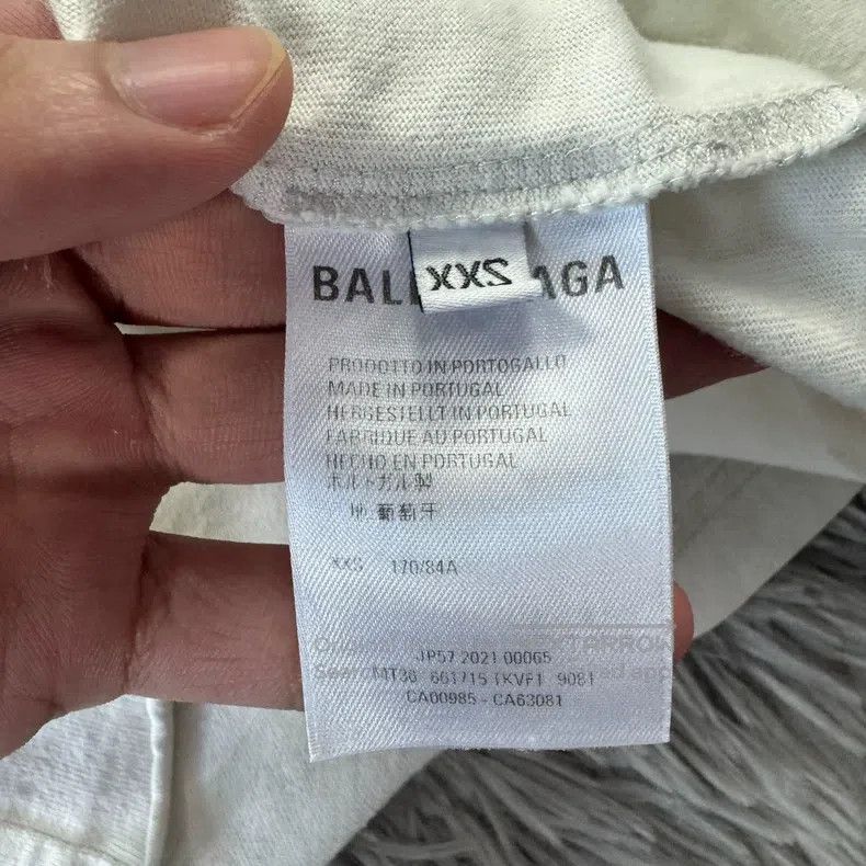 Balenciaga Balenciaga Slogan Short Sleeve Size US XXS / EU 40 - 4 Thumbnail