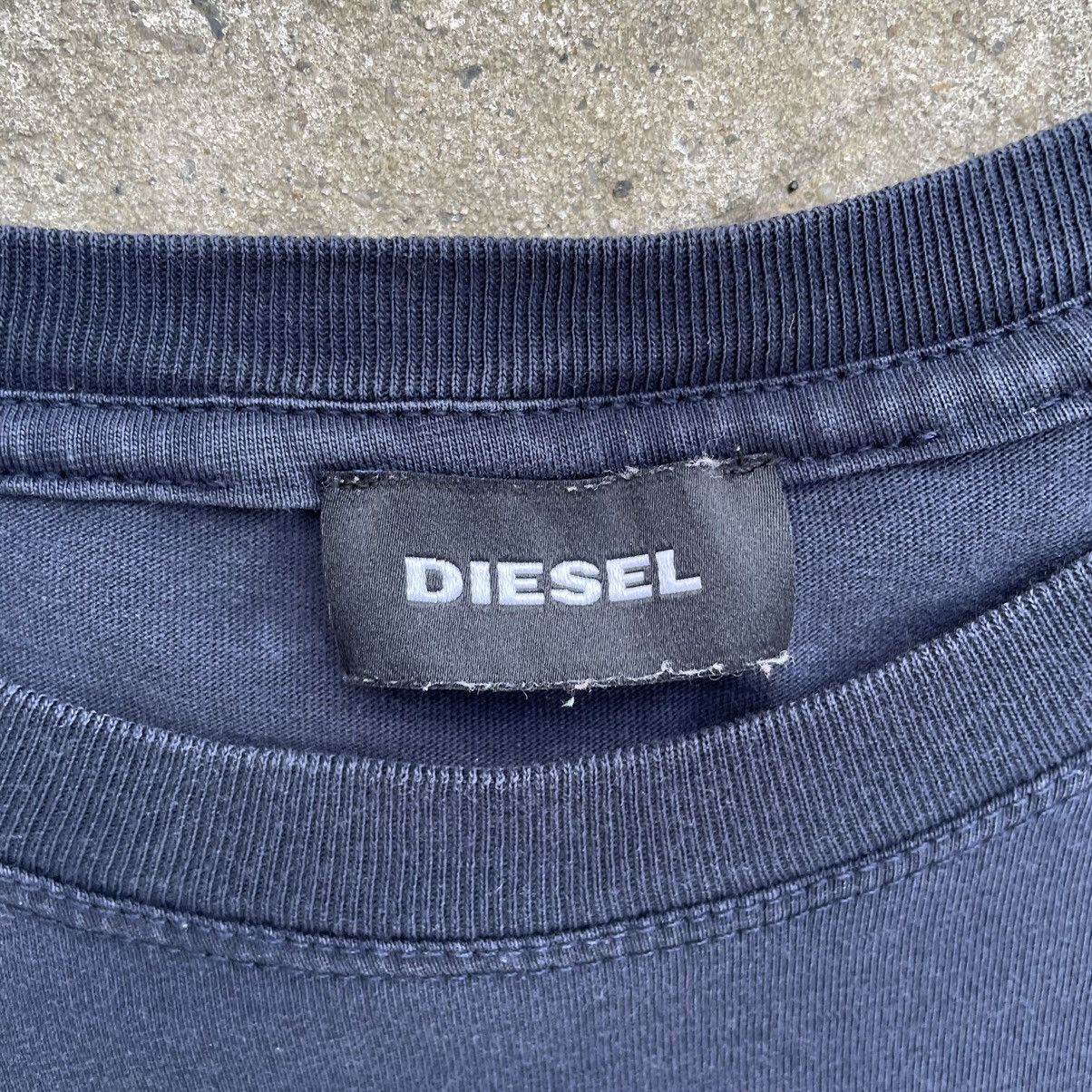Diesel Vintage Diesel T-shirts Big Logo Y2K Style USA Size L / US 10 / IT 46 - 7 Thumbnail