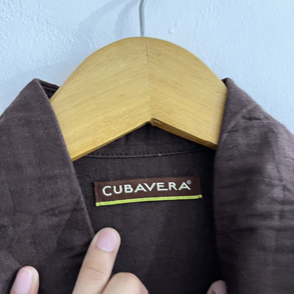 Cubavera Cubavera - Brown Short Sleeve Shirt Size US L / EU 52-54 / 3 - 4 Thumbnail