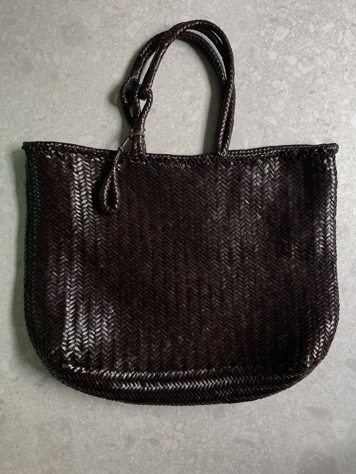 Lemaire Extra Large Chevron Tote Size ONE SIZE - 1 Thumbnail