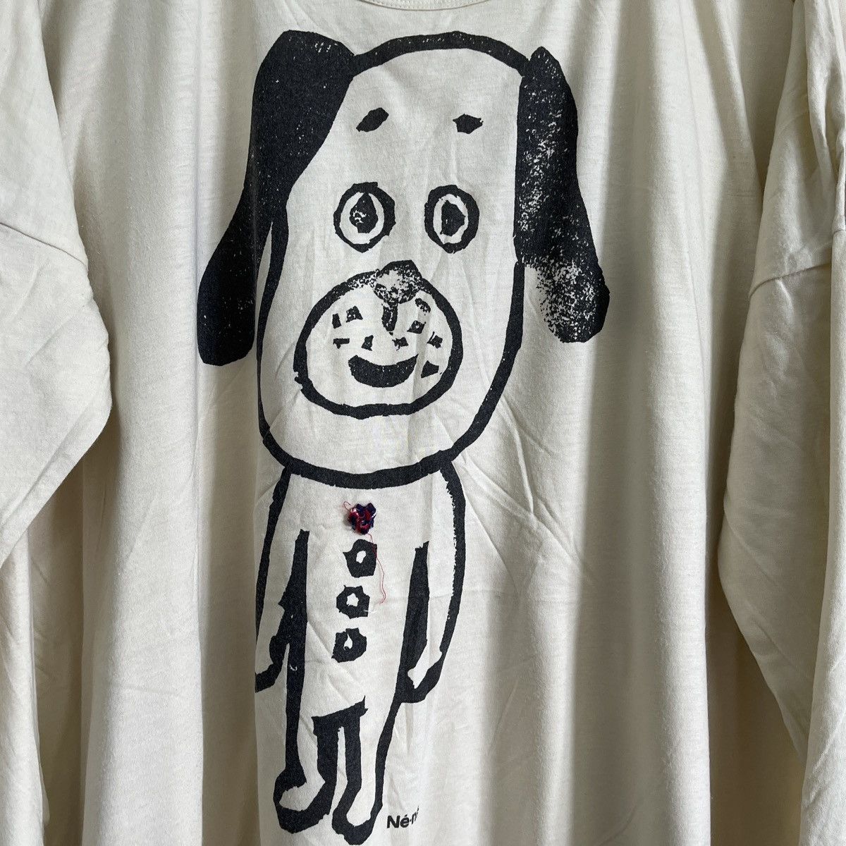 Issey Miyake × Vintage × size? Vintage Oversized Ne-Net Issey Miyake Designer TShirt Size 4XL / US 24-26 - 3 Thumbnail