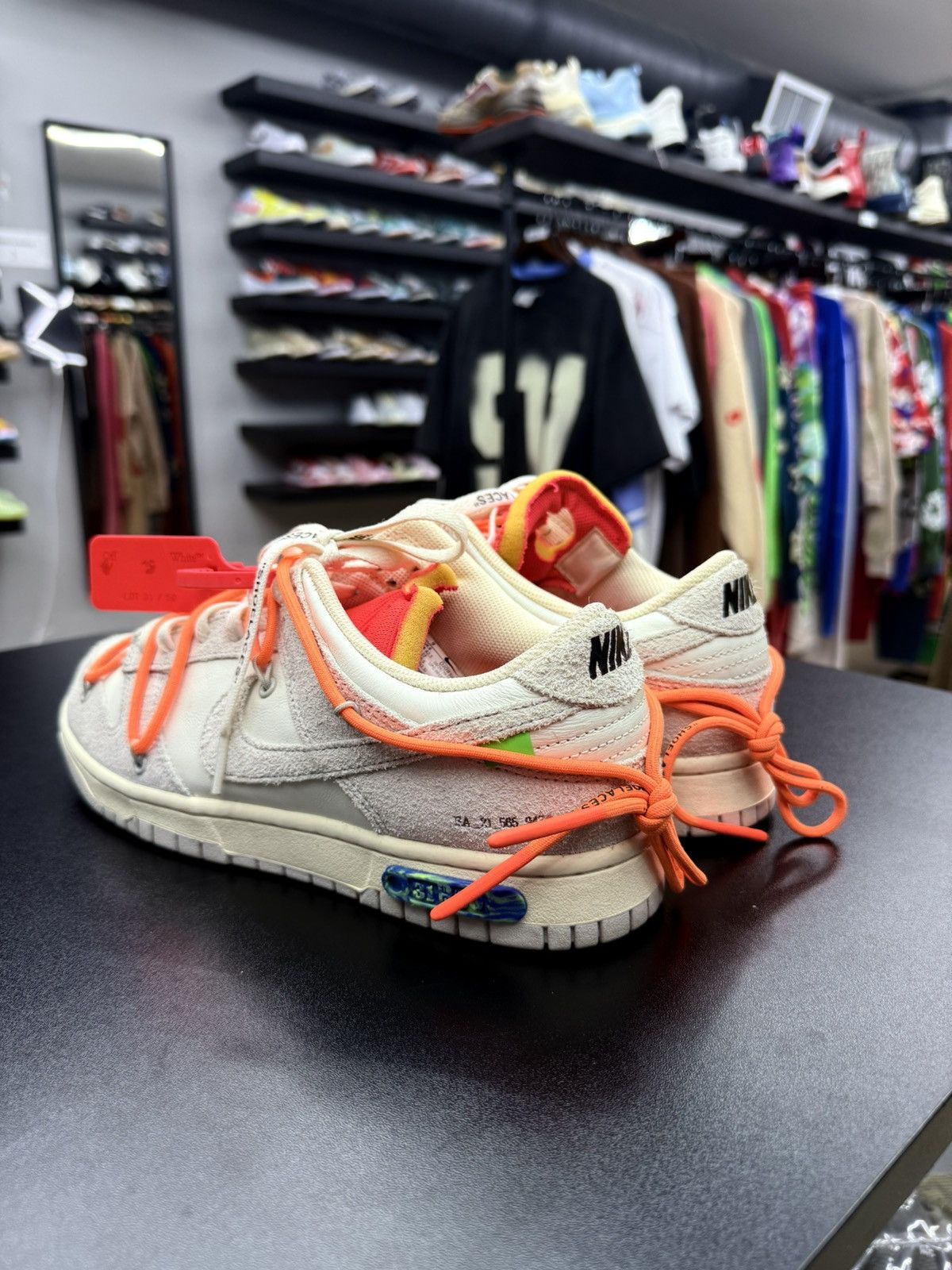 Nike × Off-White DJ0950 116 Nike Off-White x Dunk Low 31 of 50 size 9 Size US 9 / EU 42 - 7 Thumbnail