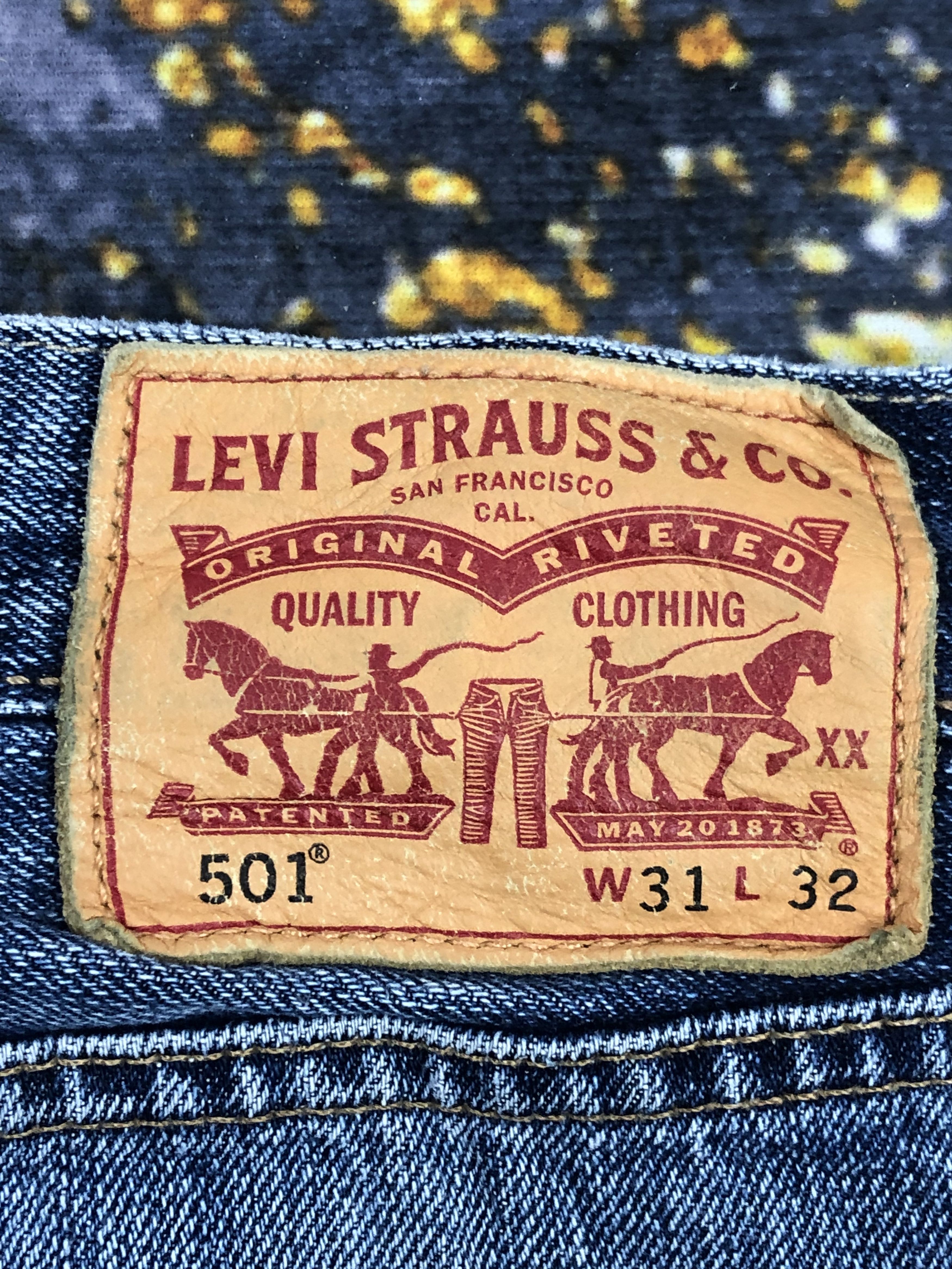 Levi's Vintage Levis 501 Faded Blue Jeans DPP0062 Size US 31 - 6 Thumbnail