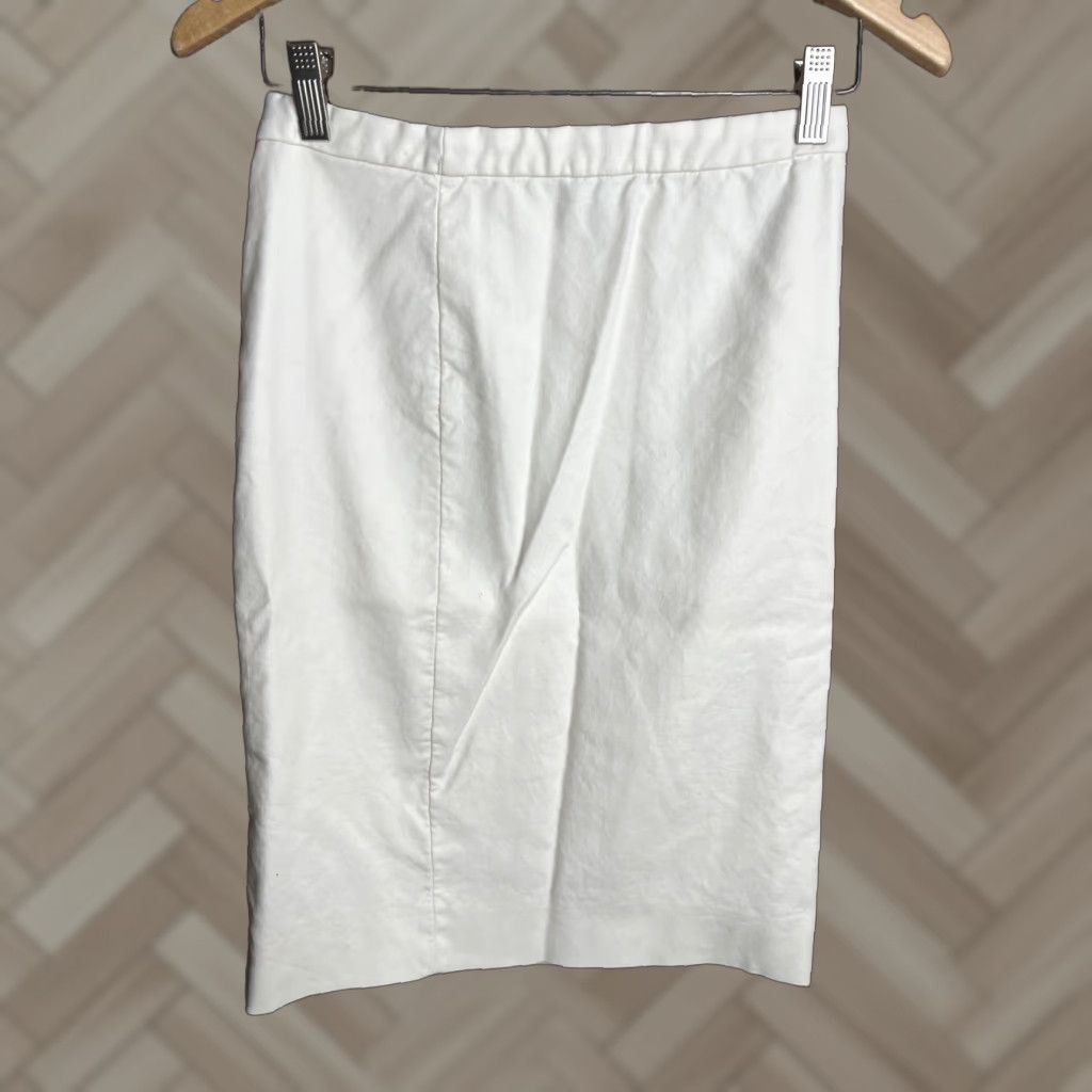 J.Crew VINTAGE J.Crew Skirt Beige 00 Pencil Knee Length Women Career Business Casual Womens? Size 24" / US 00 / IT 34 - 1 Thumbnail