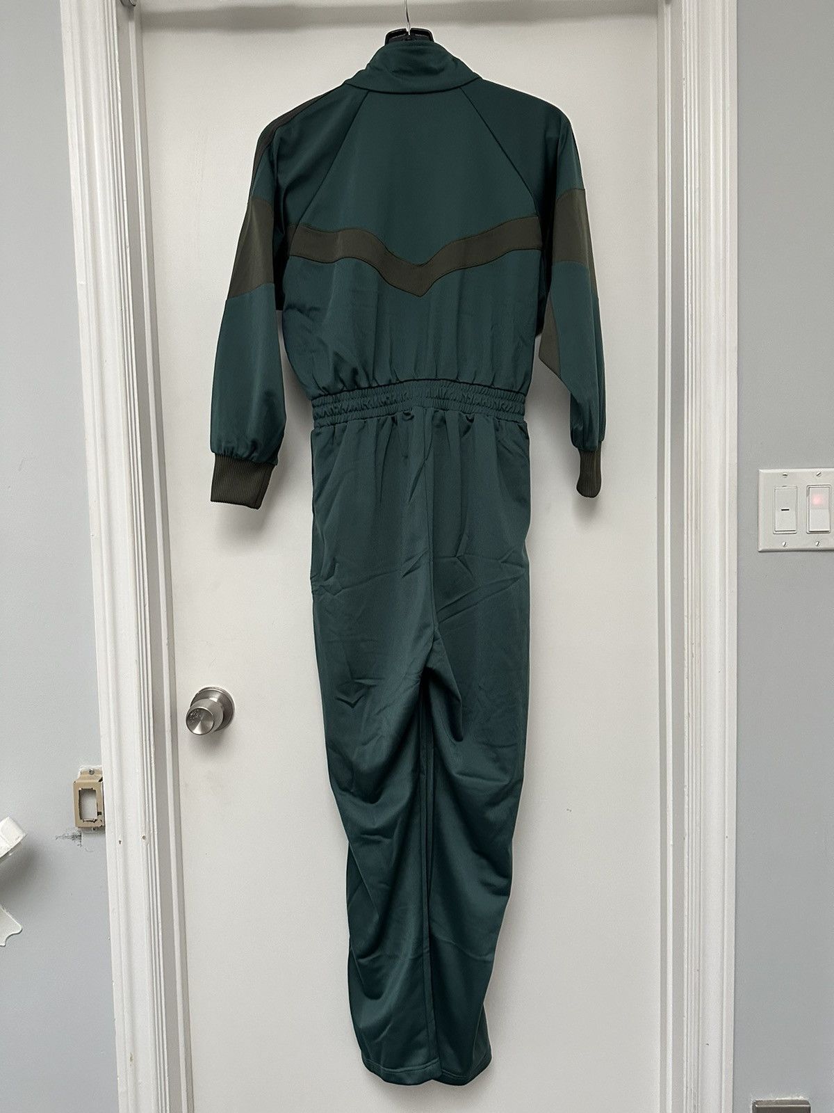 Kanye West × Yeezy Sample Unreleased Yeezy Season 5 Blue/Green Jumpsuit Size 30" / US 8 / IT 44 - 3 Thumbnail