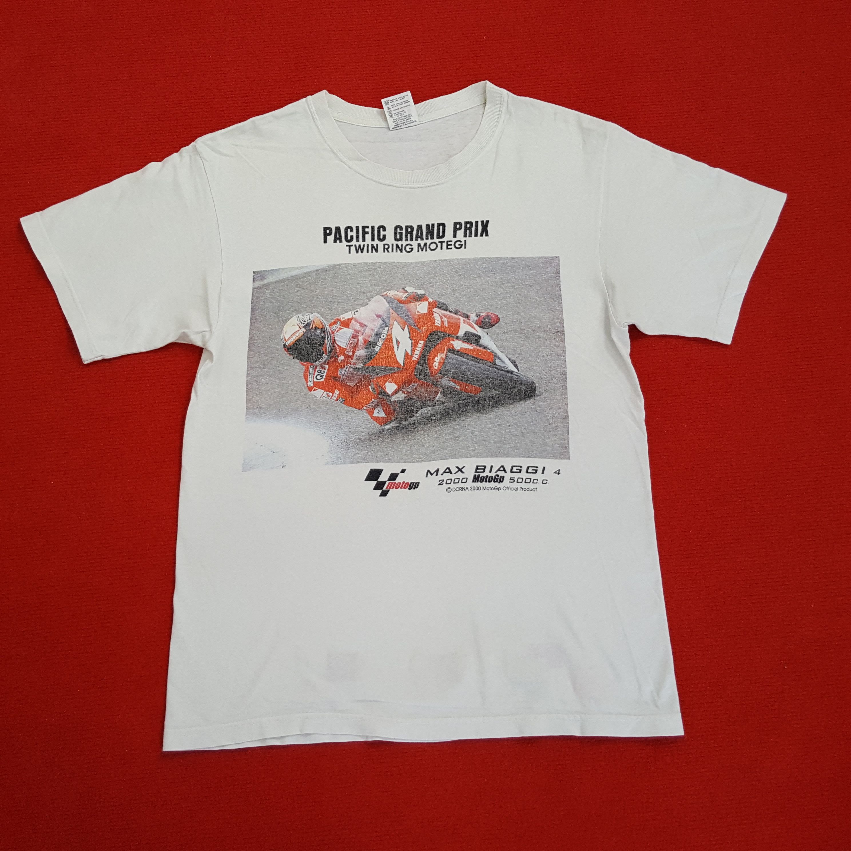 Vintage MotoGP Pacific Grand Prix Vintage Tshirt Size US M / EU 48-50 / 2 - 1 Thumbnail