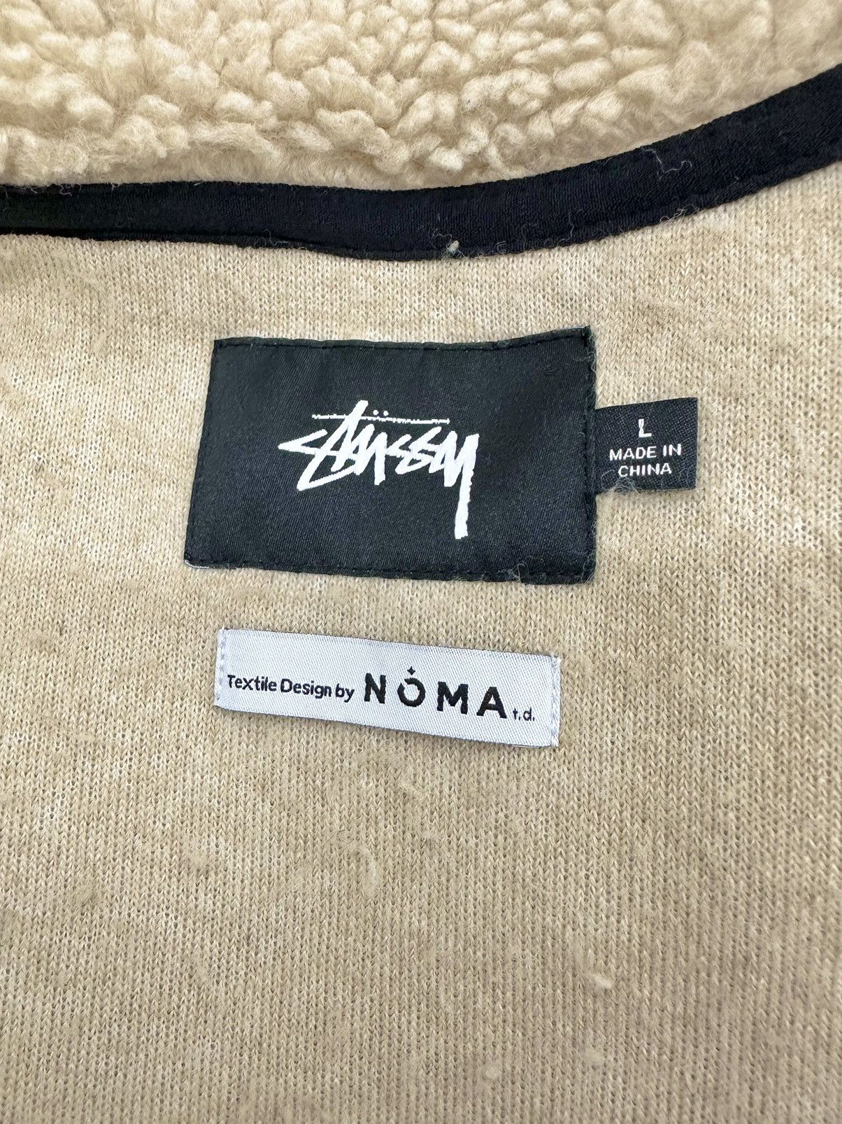NOMA t.d × Stussy STUSSY X NOMA T.D. FLEECE Size US L / EU 52-54 / 3 - 12 Thumbnail