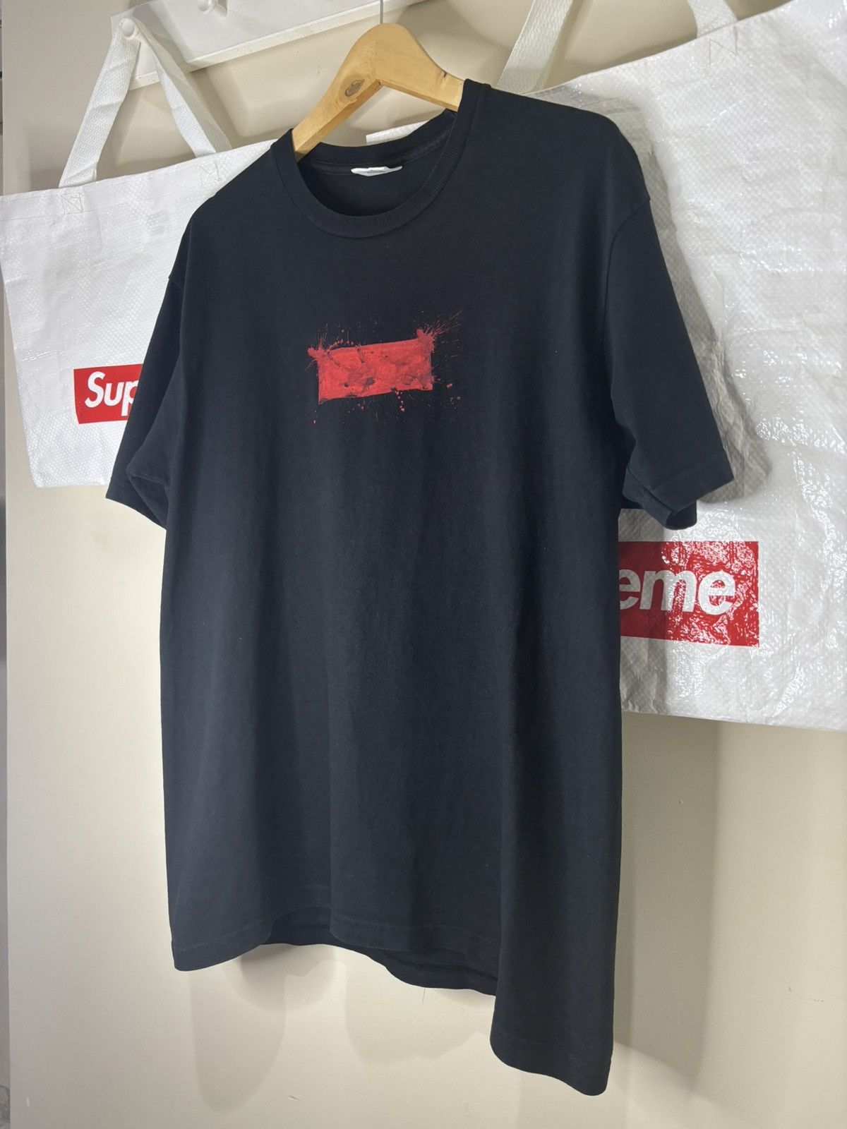 Supreme Supreme Ralph Steadman Box Logo Tee Black SS22 | Grailed