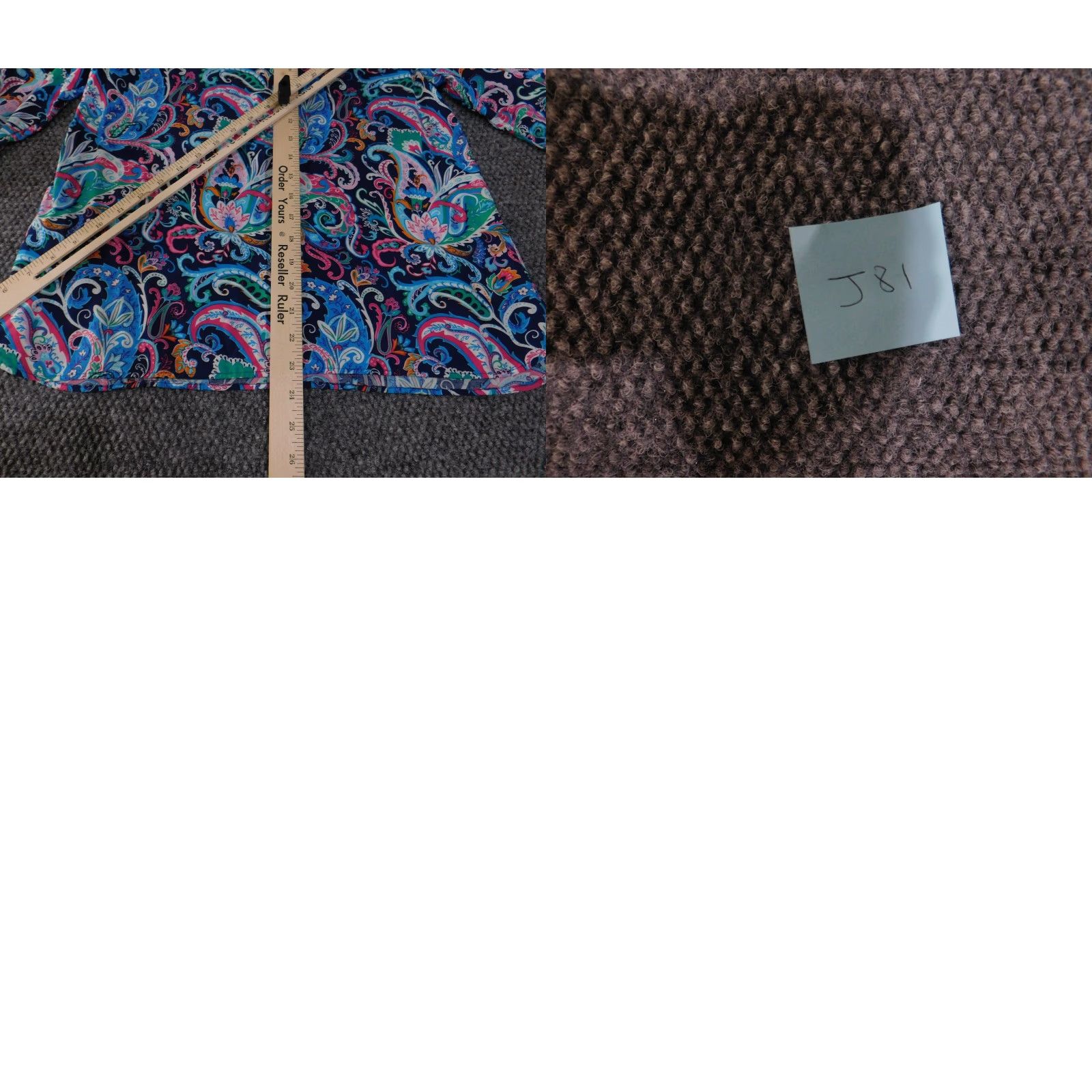Talbots Talbots Blouse Womens Petite PM Multicolor Paisley 3/4 Sleeve Rayon Top Crew Neck Casual Ladies Regular Blue Links: None Size M / US 6-8 / IT 42-44 - 9 Thumbnail