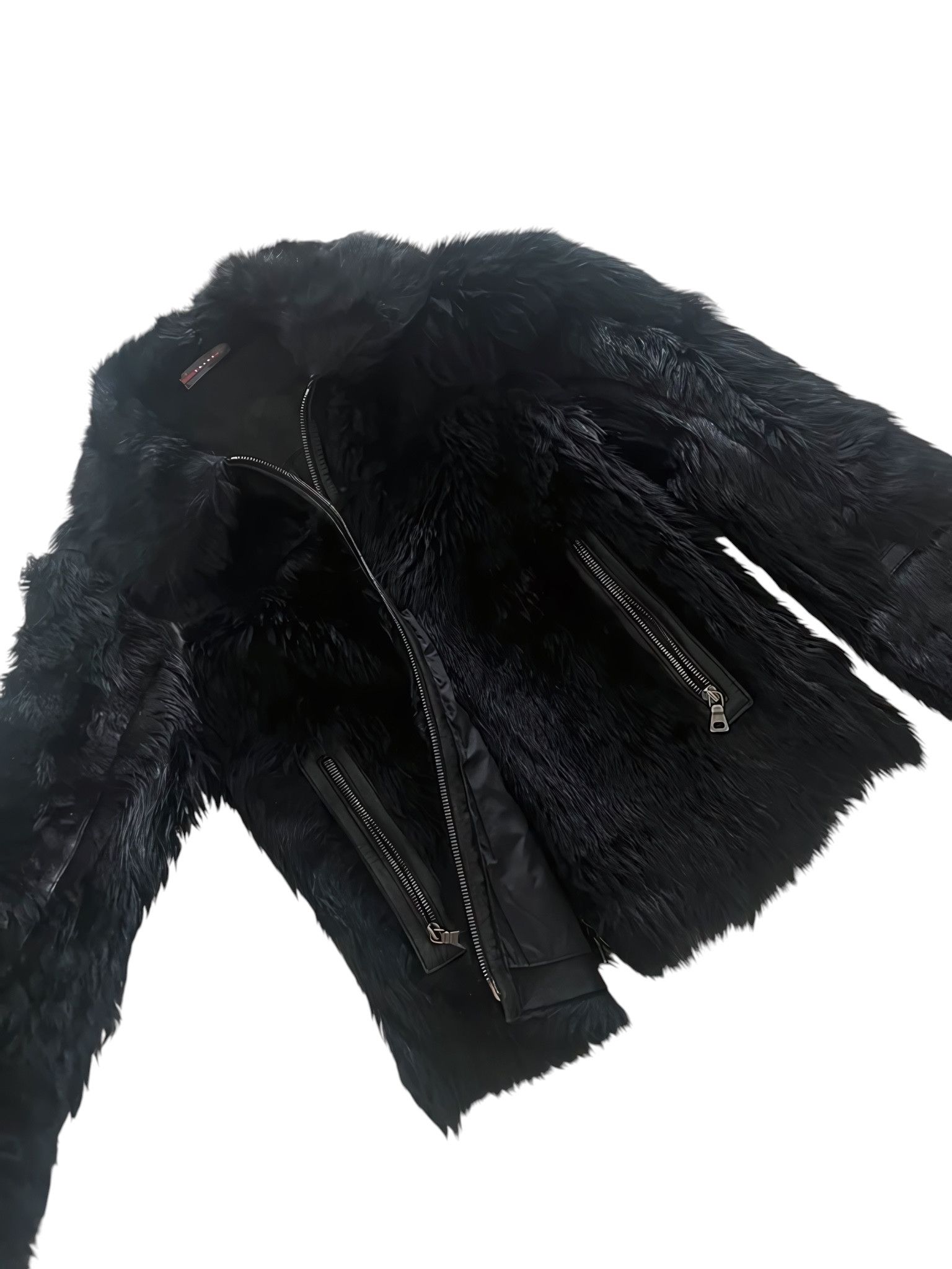 Prada F/W 1999 FULL SHEEP FUR JACKET Size M / US 6-8 / IT 42-44 - 2 Thumbnail
