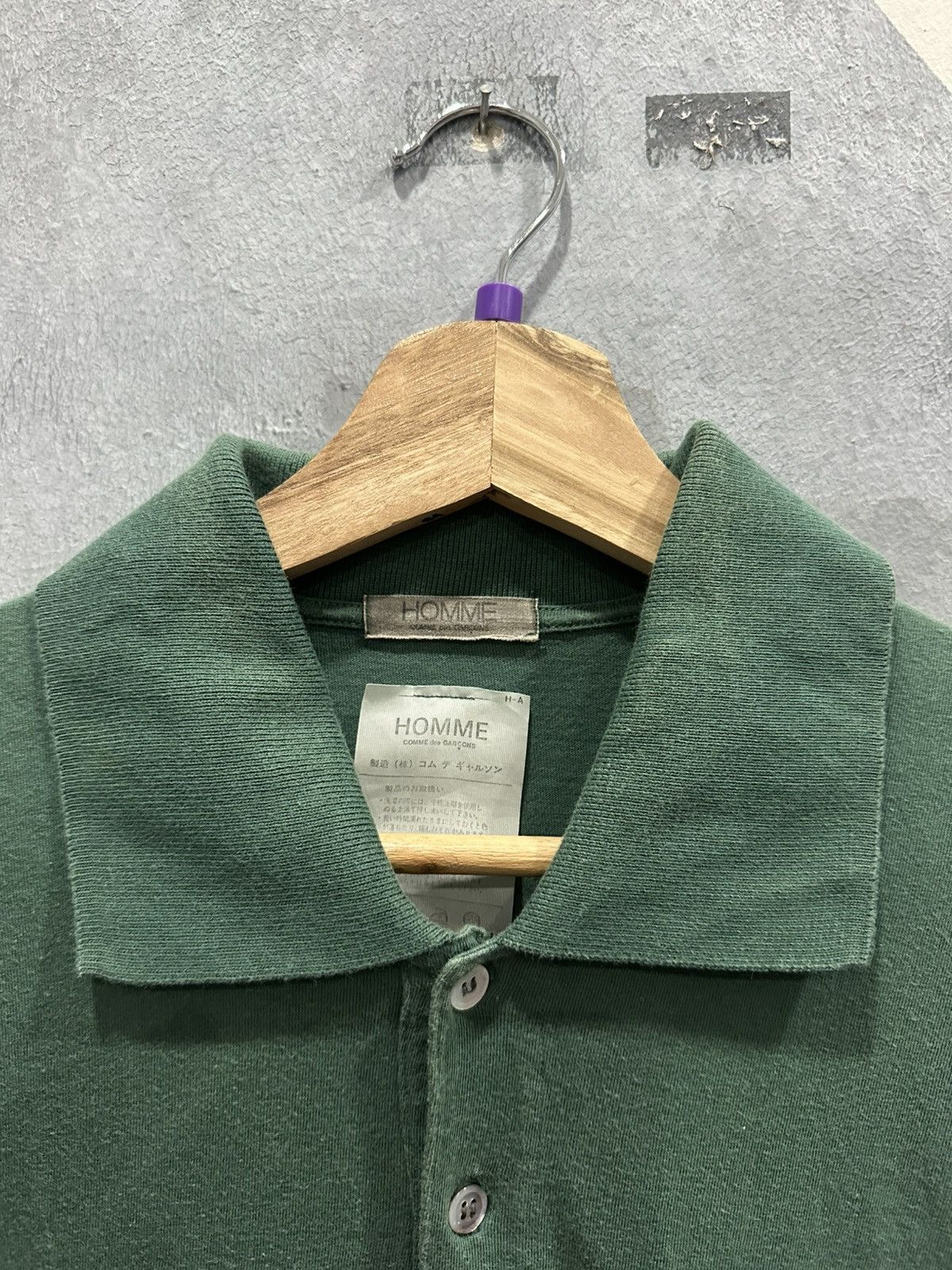 Comme des Garcons Homme Comme des Garcons Homme Polos Shirt Size US S / EU 44-46 / 1 - 3 Thumbnail