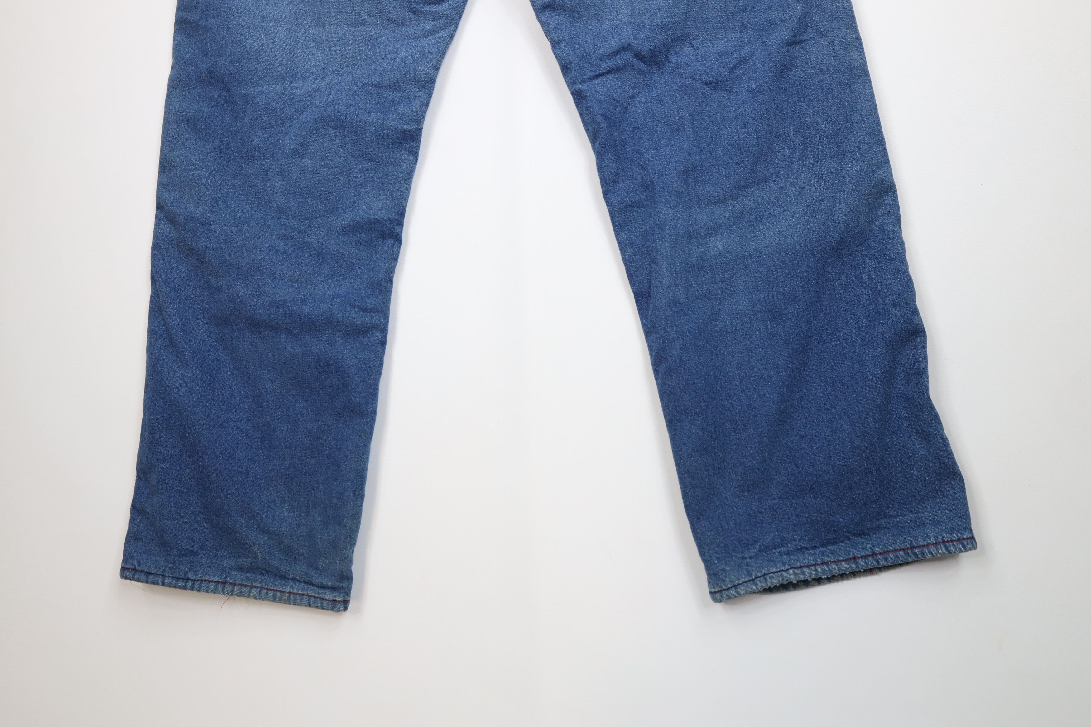 Vintage Vintage 70s Streetwear Lined Wide Leg Dungaree Jeans USA Size US 38 / EU 54 - 15 Thumbnail