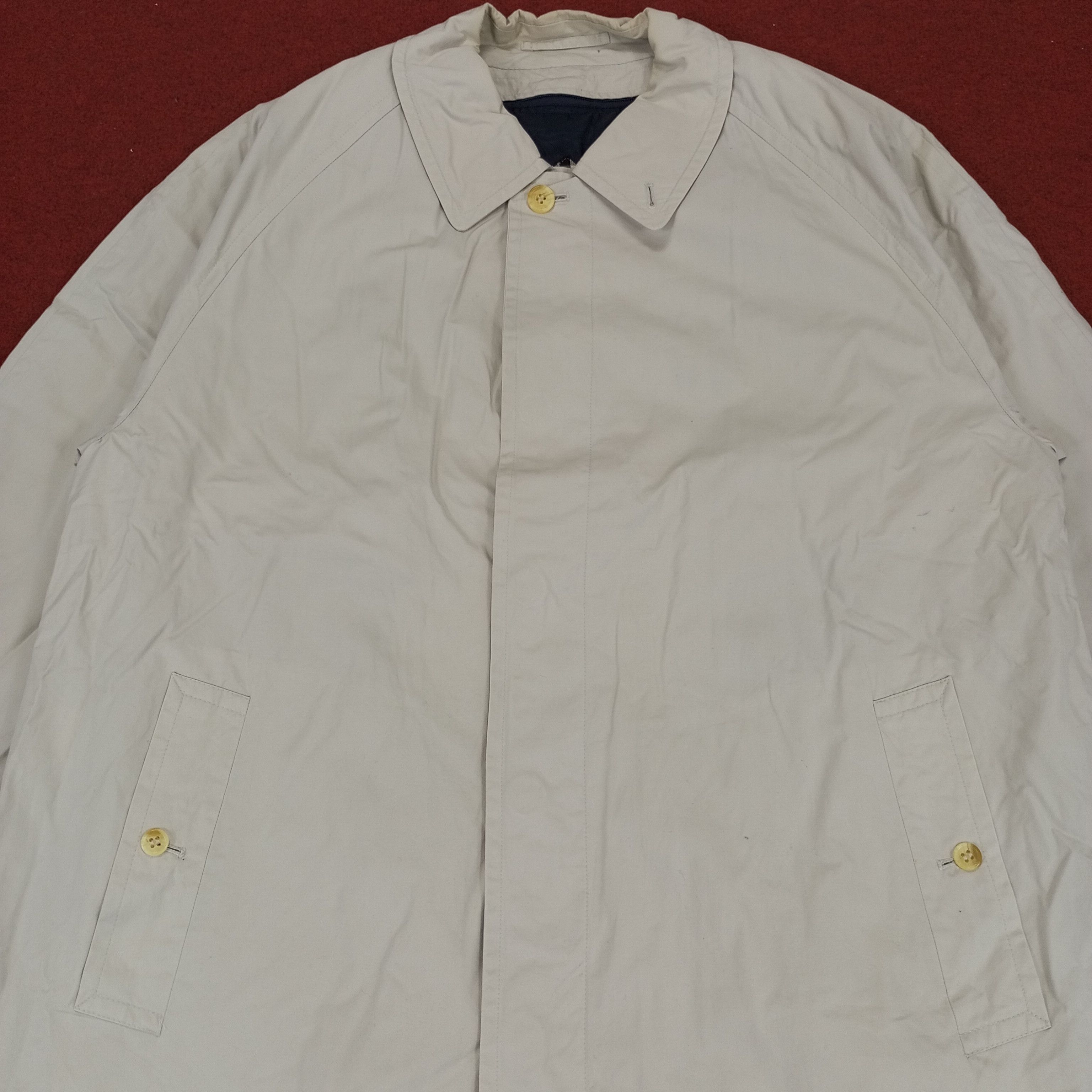 Burberry × Vintage Burberrys Fashion Style Trench Coat Jacket Size US L / EU 52-54 / 3 - 2 Thumbnail