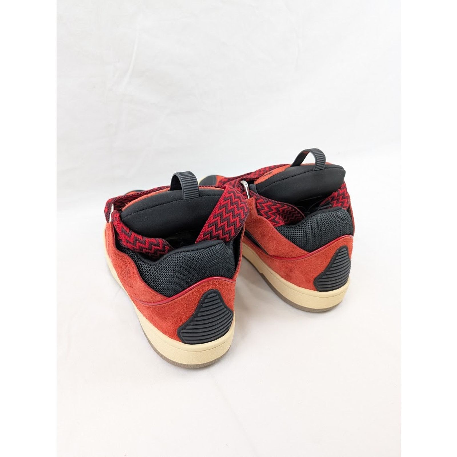 Lanvin o1rshd1 Curb Sneakers in Poppy Red/Black 42 Size US 9 / EU 42 - 18 Thumbnail