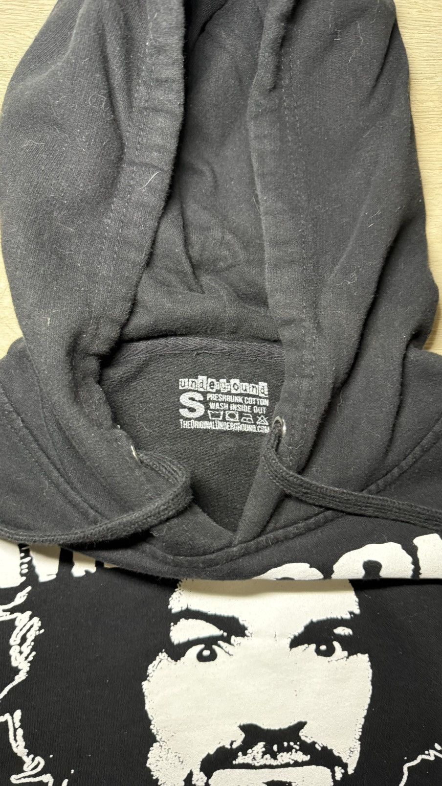 Other Vintage / Y2K Charles Manson Portrait Hoodie Size US S / EU 44-46 / 1 - 5 Thumbnail