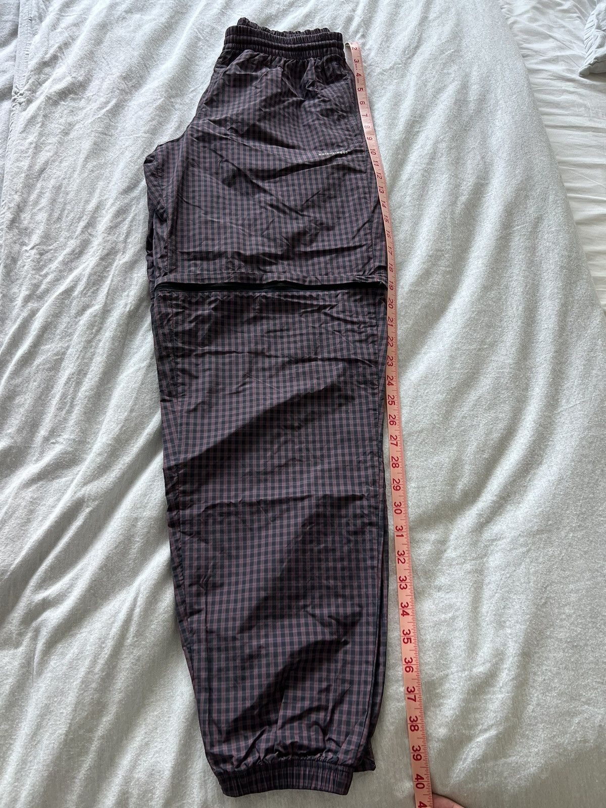 Balenciaga Balenciaga Zip Off Checkered Track Pants Size US 28 / EU 44 - 10 Thumbnail