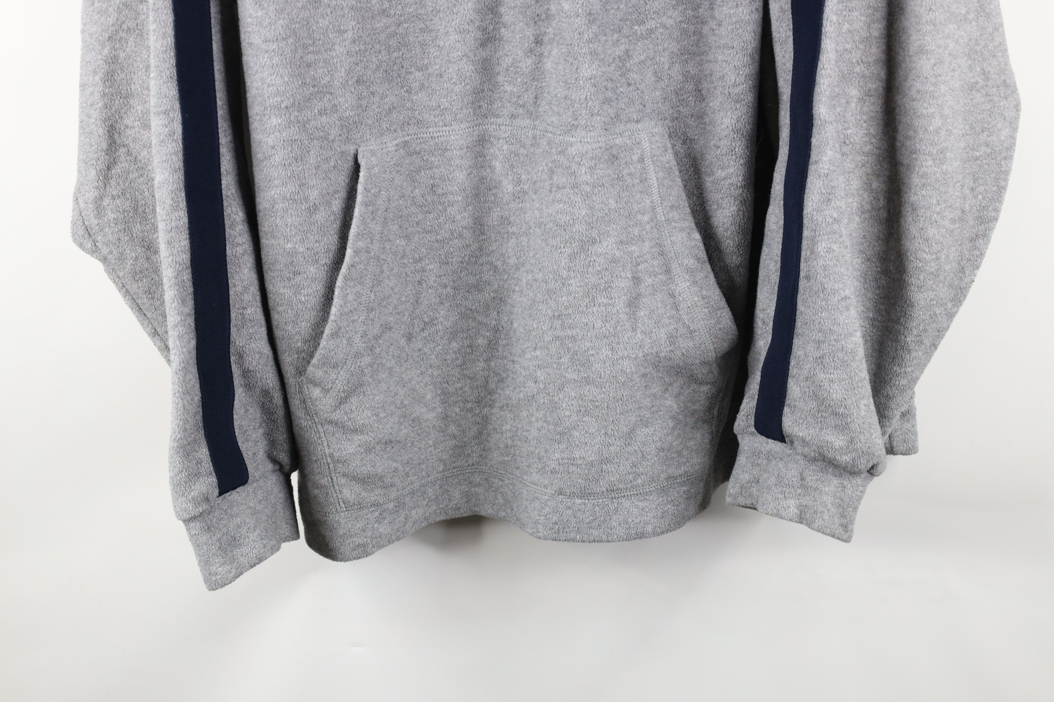 Gap × Vintage Vintage 90s Gap Half Zip Fleece Pullover Sweater Gray Size US XL / EU 56 / 4 - 4 Thumbnail