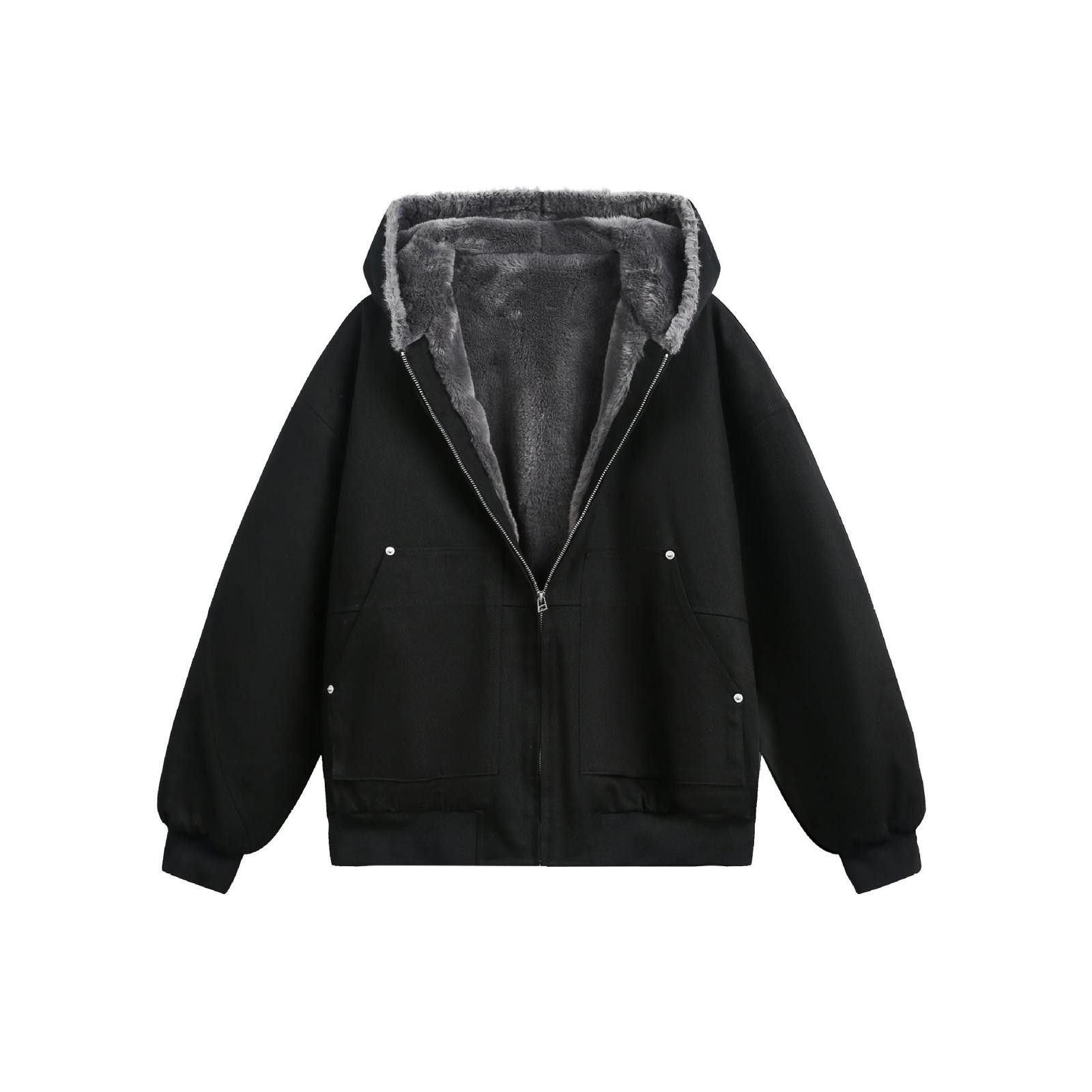 Other Faux Fur Lined Hooded Jackets, Mens Outerwear Size US L / EU 52-54 / 3 - 5 Thumbnail