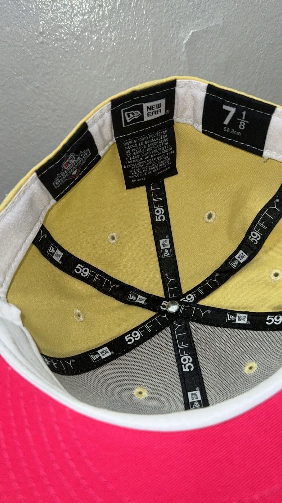 New Era New Era 59fifty yellow buffalo bisons fitted hat size 7 1/8 Size ONE SIZE - 2 Thumbnail