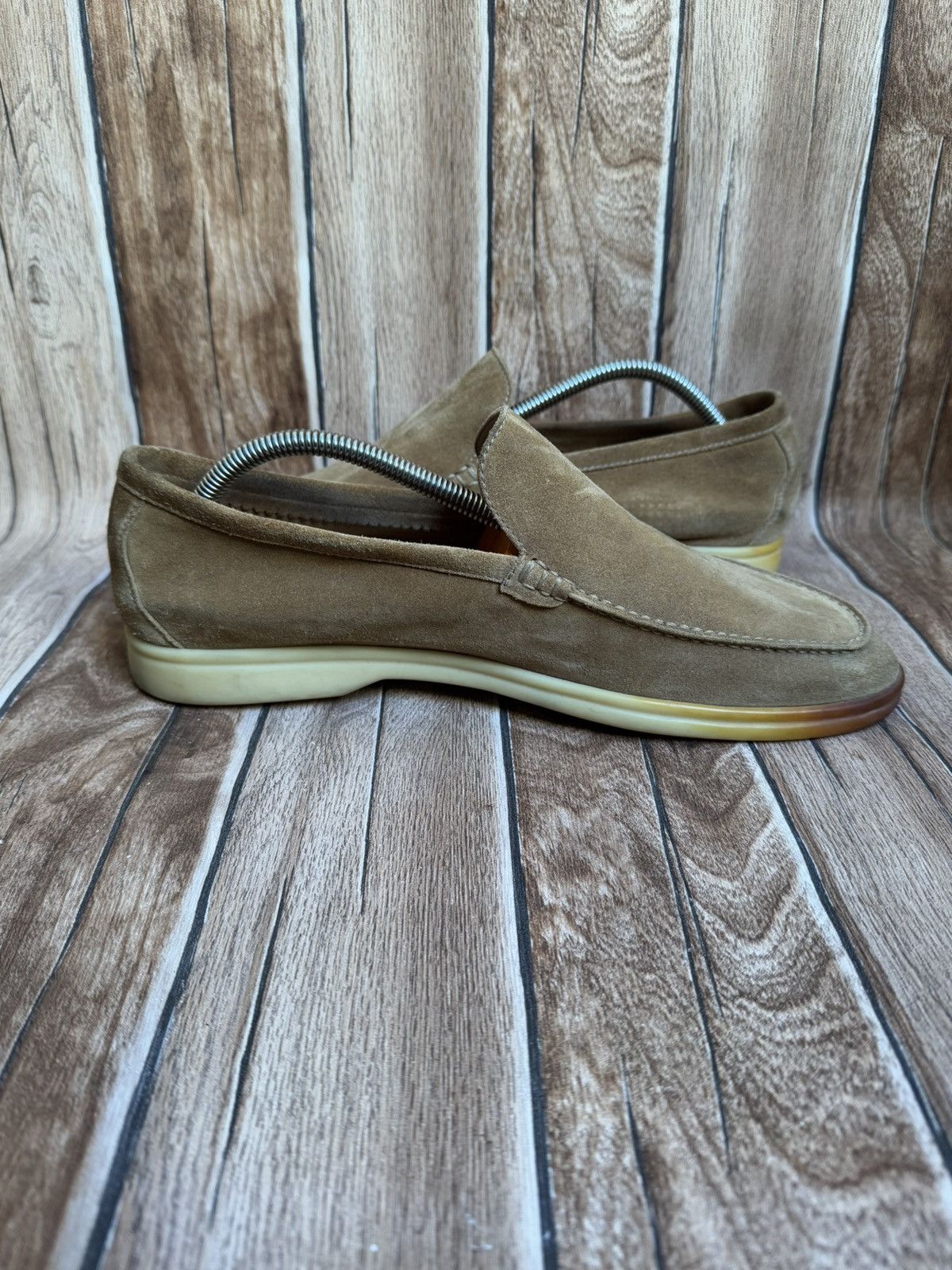 Loro Piana Summer walk suede loafers Size US 9.5 / EU 42-43 - 7 Thumbnail