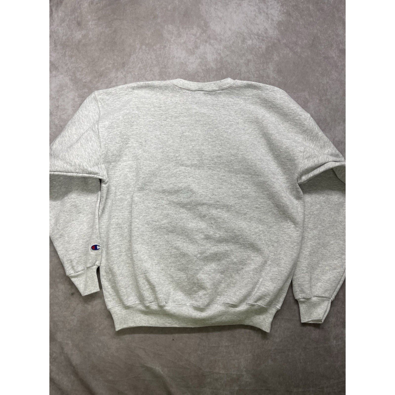 Champion Vintage 90s Champion Georgetown Sweatshirt LARGE Gray Blue L Size US L / EU 52-54 / 3 - 5 Thumbnail