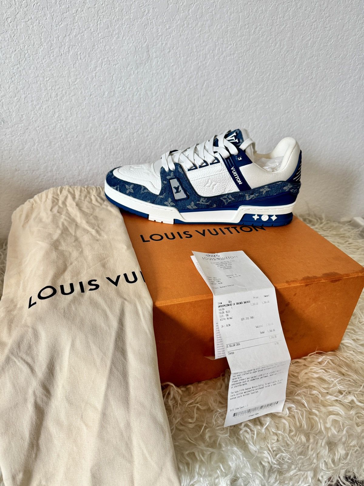 Louis Vuitton LV Trainer Sneaker Size US 10 / EU 43 - 1 Thumbnail