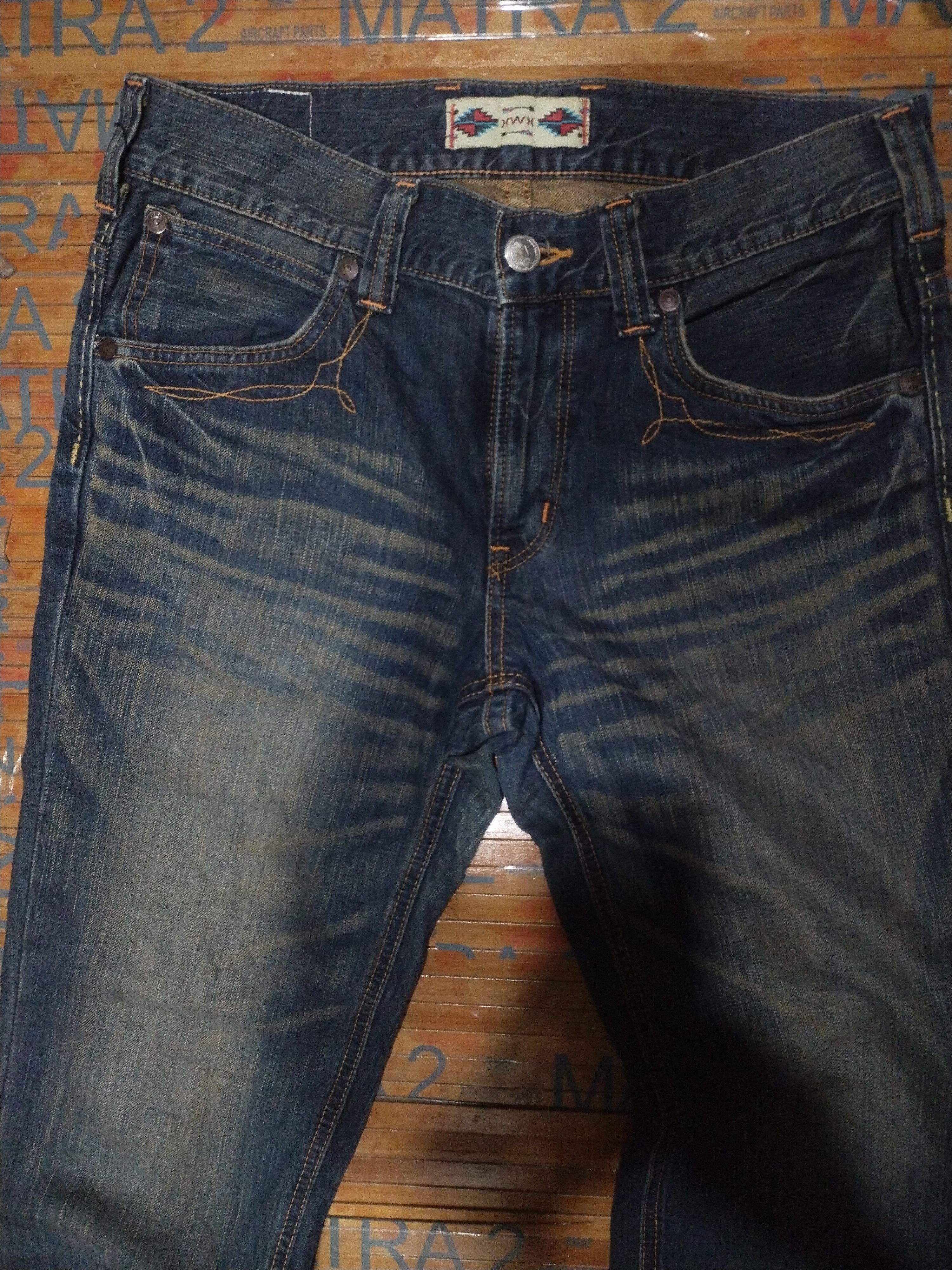 Edwin × Vintage Vintage Edwin Xu XWX Sz 32" Size US 32 / EU 48 - 17 Thumbnail