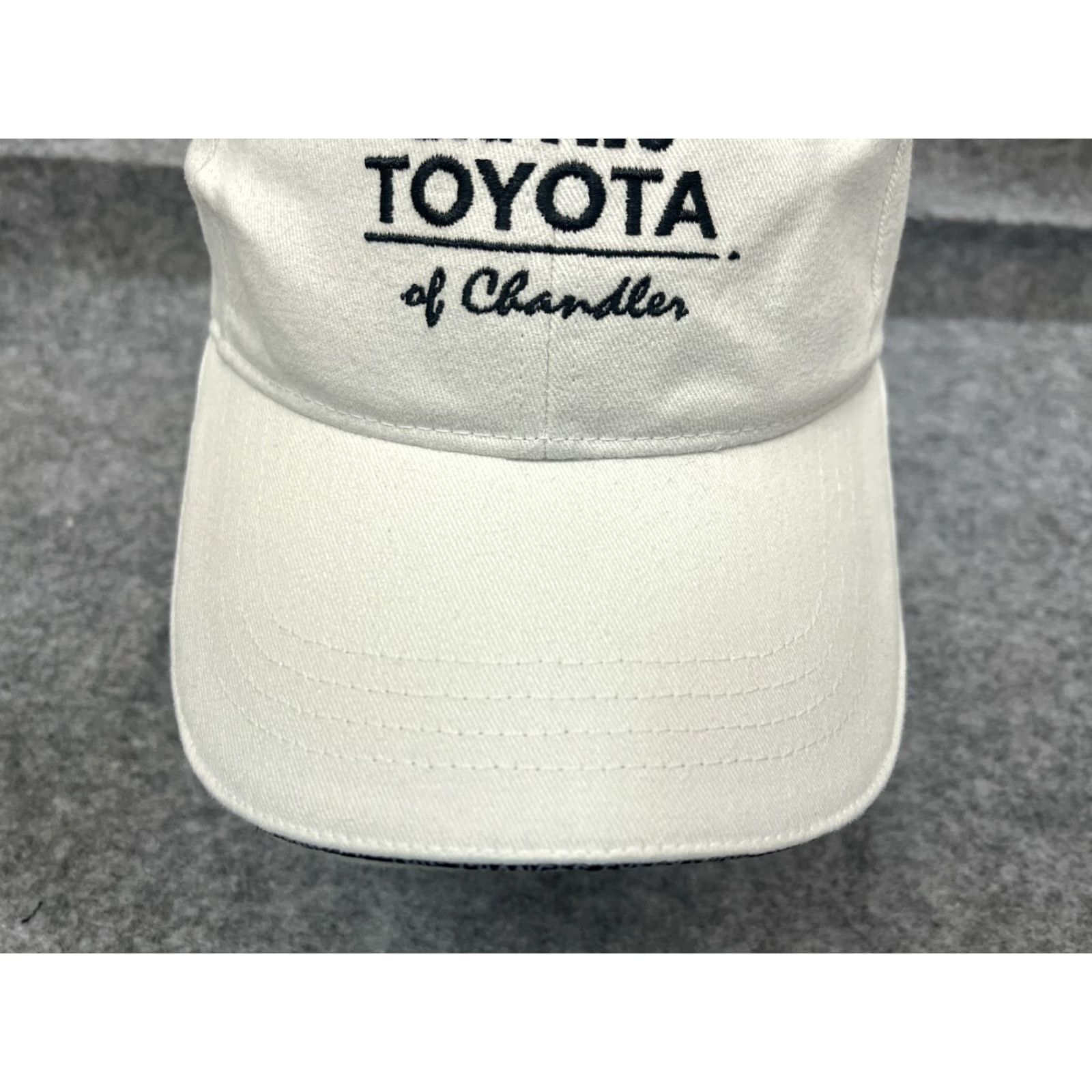 Vintage Toyota Of Chandler Hat Cap Strap Back Adult One Size White 100% Cotton Size ONE SIZE - 3 Thumbnail