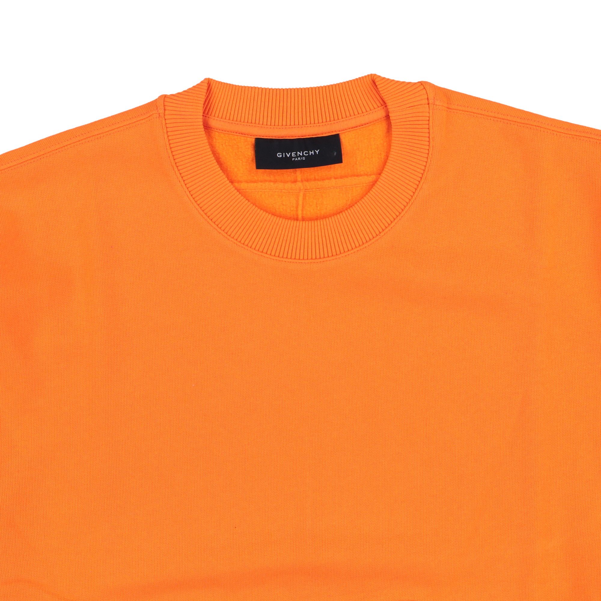 Givenchy Orange Star Basketball Pitch Oversized Sweatshirt Size US XS / EU 42 / 0 - 3 Thumbnail