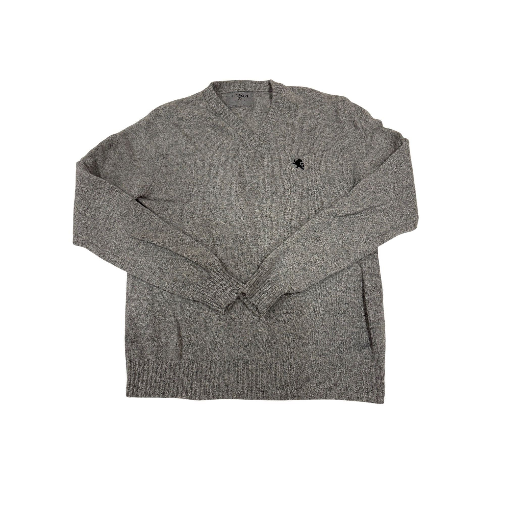 Express XL express grey sweater Size US XL / EU 56 / 4 - 1 Thumbnail